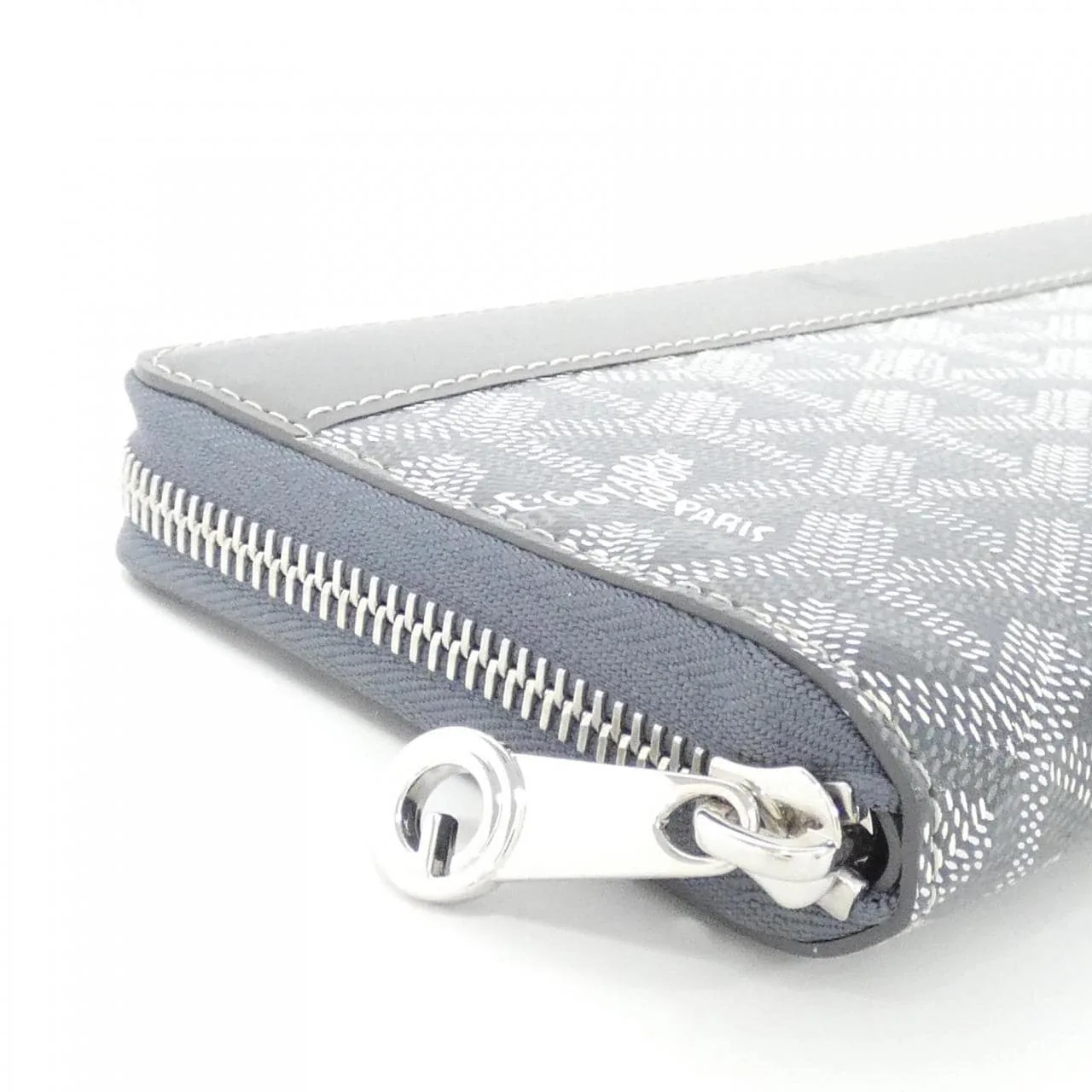 GOYARD APM ZIP GM Wallet Canvas 黑色 帆布 新品 - 縮圖 4