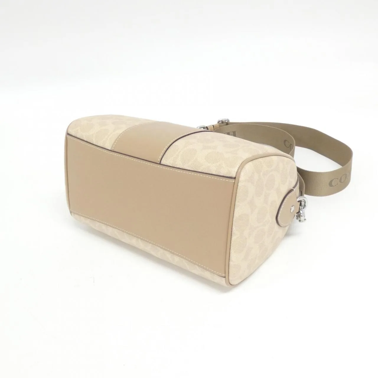 COACH CW376 Boston Canvas Black Canvas - Thumbnail 3