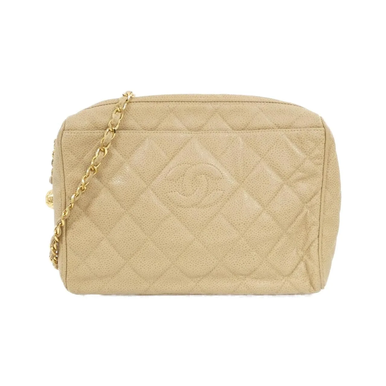 CHANEL 肩背包 荔枝紋牛皮