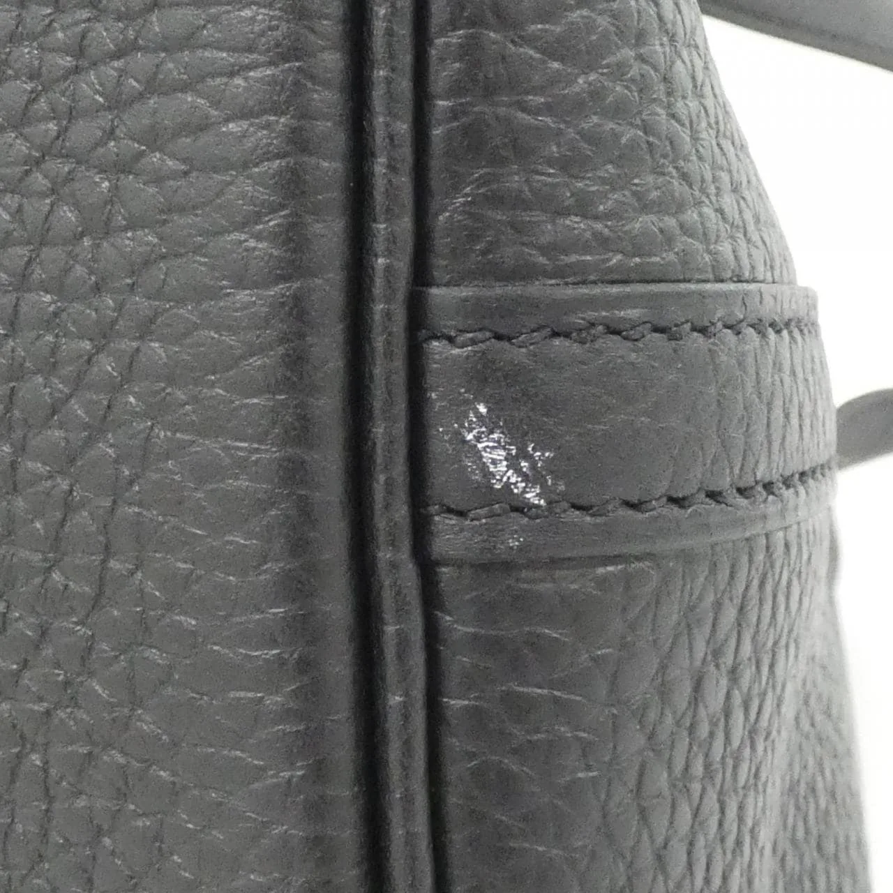 HERMES Picotin 060991CK Handbag Clemence 3