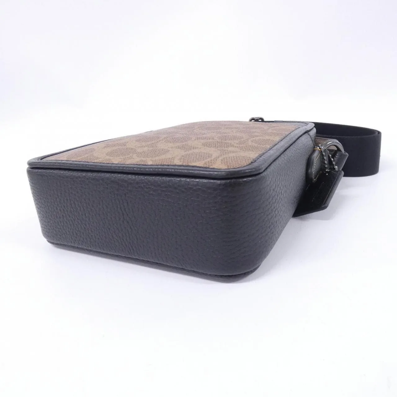 COACH CAT78 肩背包 帆布 黑色 帆布 新品 - 縮圖 3
