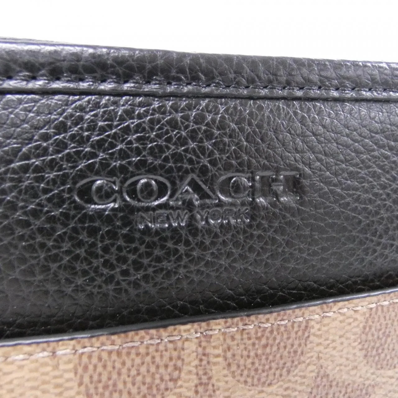 COACH CAT78 肩背包 帆布 黑色 帆布 新品 - 縮圖 4