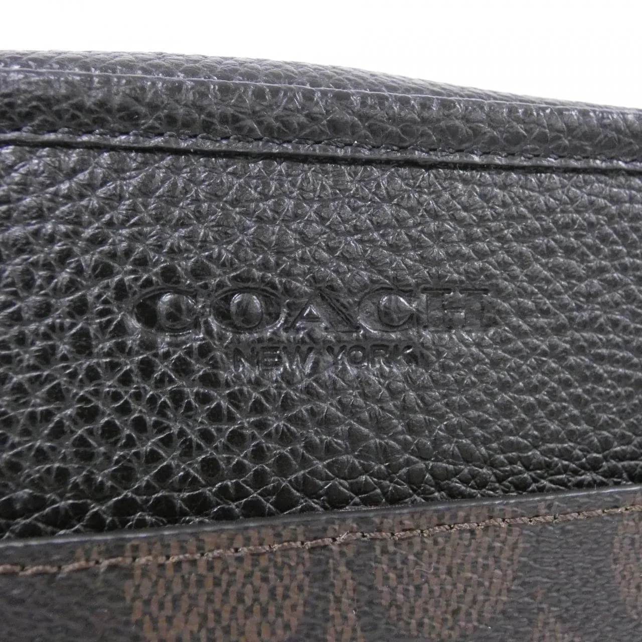 COACH CAT78 肩背包 帆布 黑色 帆布 新品 - 縮圖 4