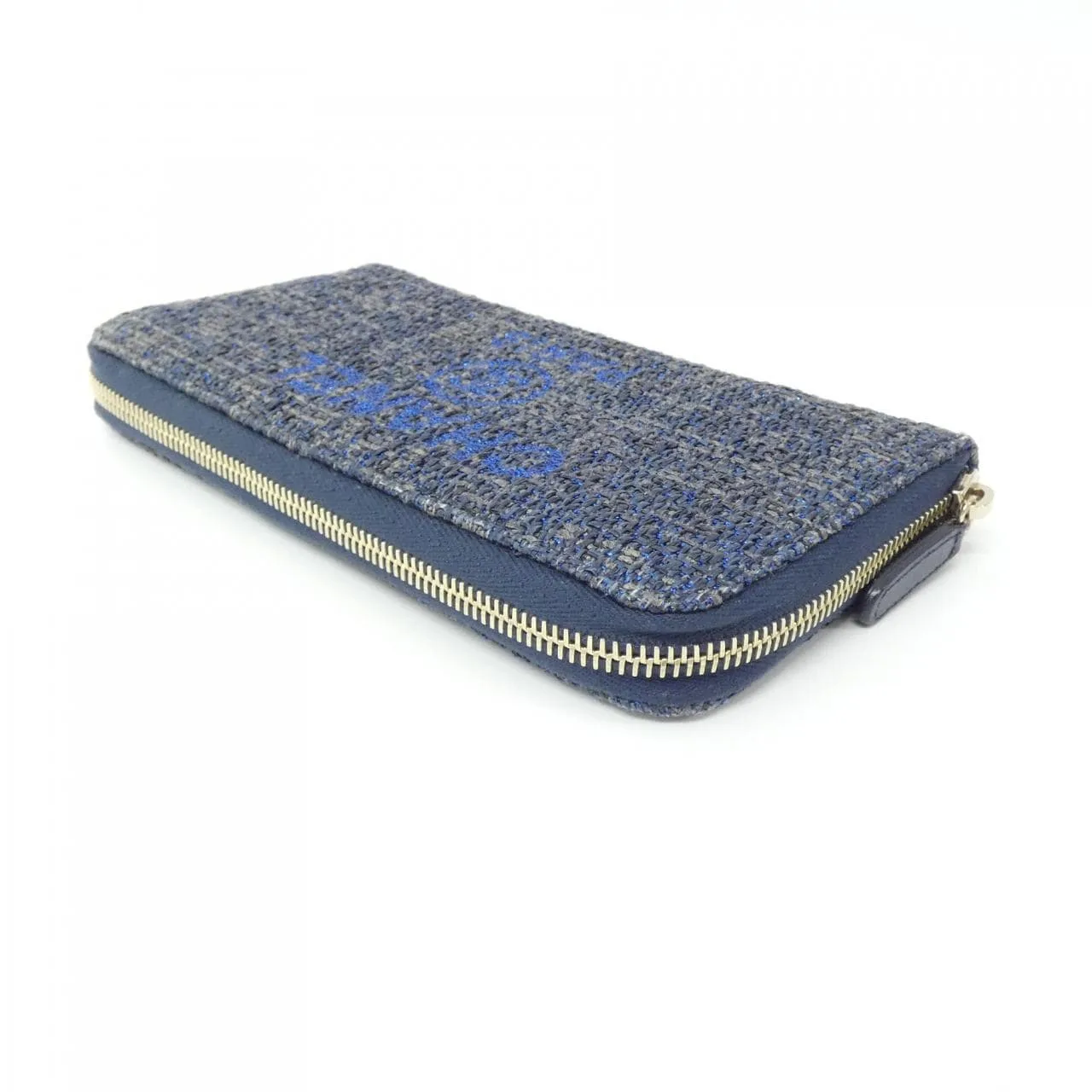 CHANEL Deauville 80056 銀包 帆布 3