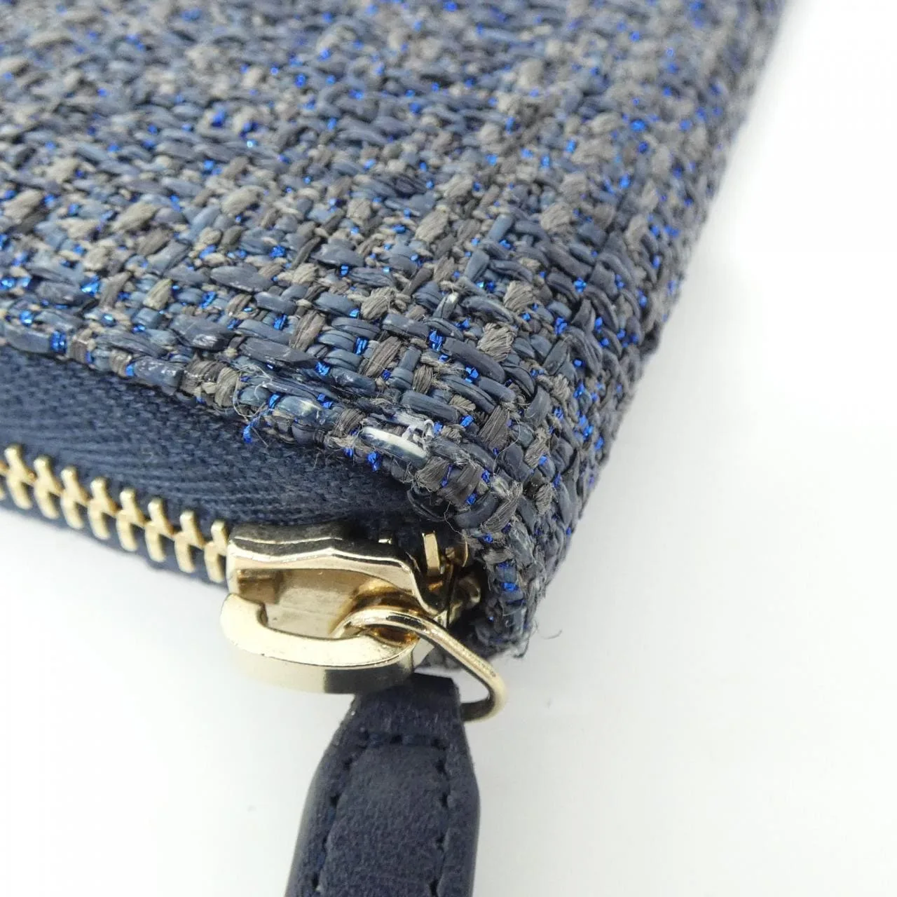 CHANEL Deauville 80056 銀包 帆布 4