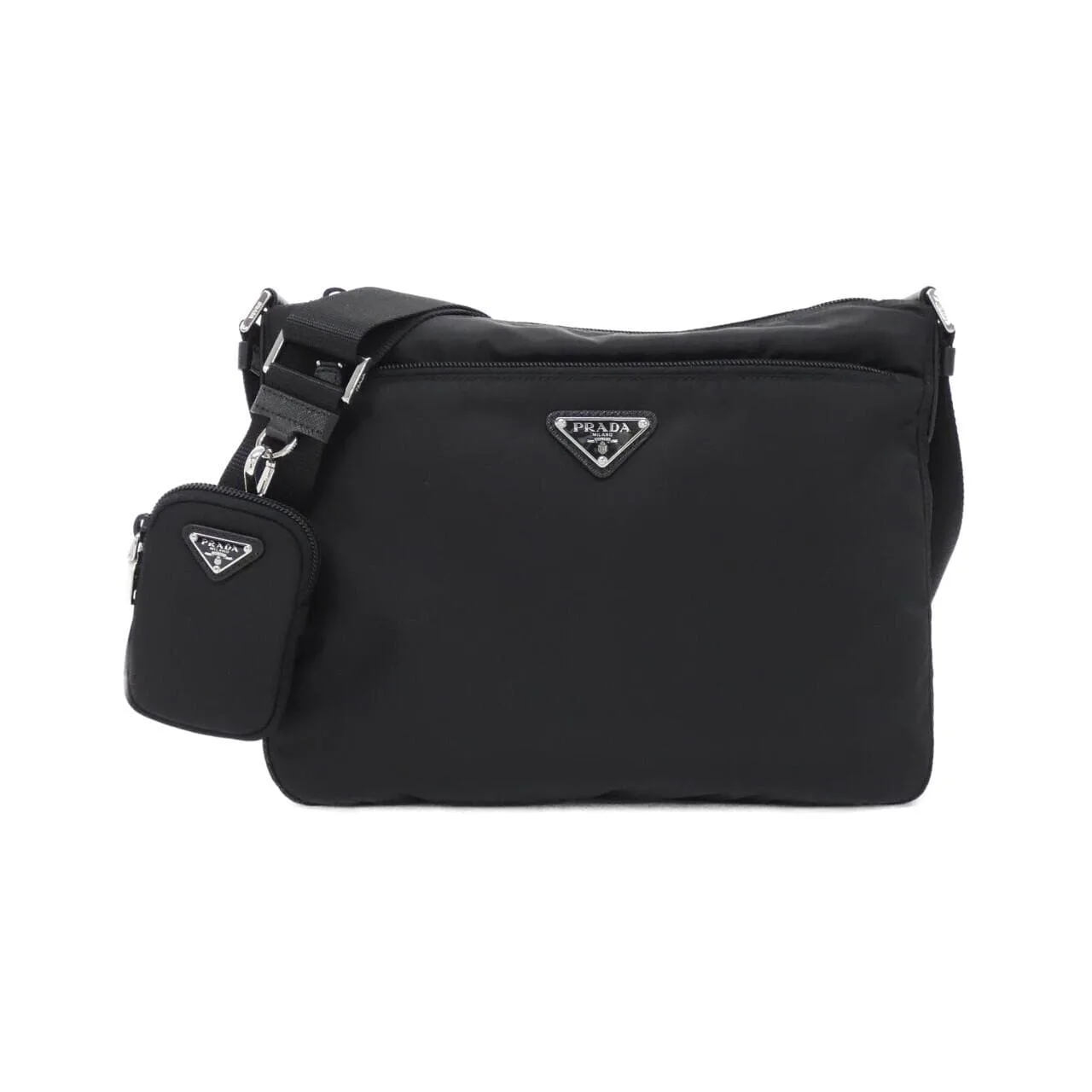 PRADA 1BC421 肩背包 Black