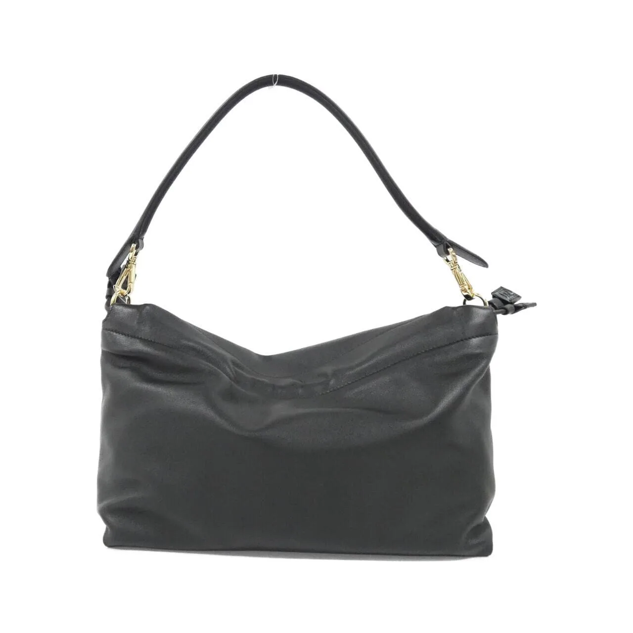 FENDI Baguette 8BR834 AQ0D Shoulder Leather 黑色 皮革 新品 - 縮圖 2