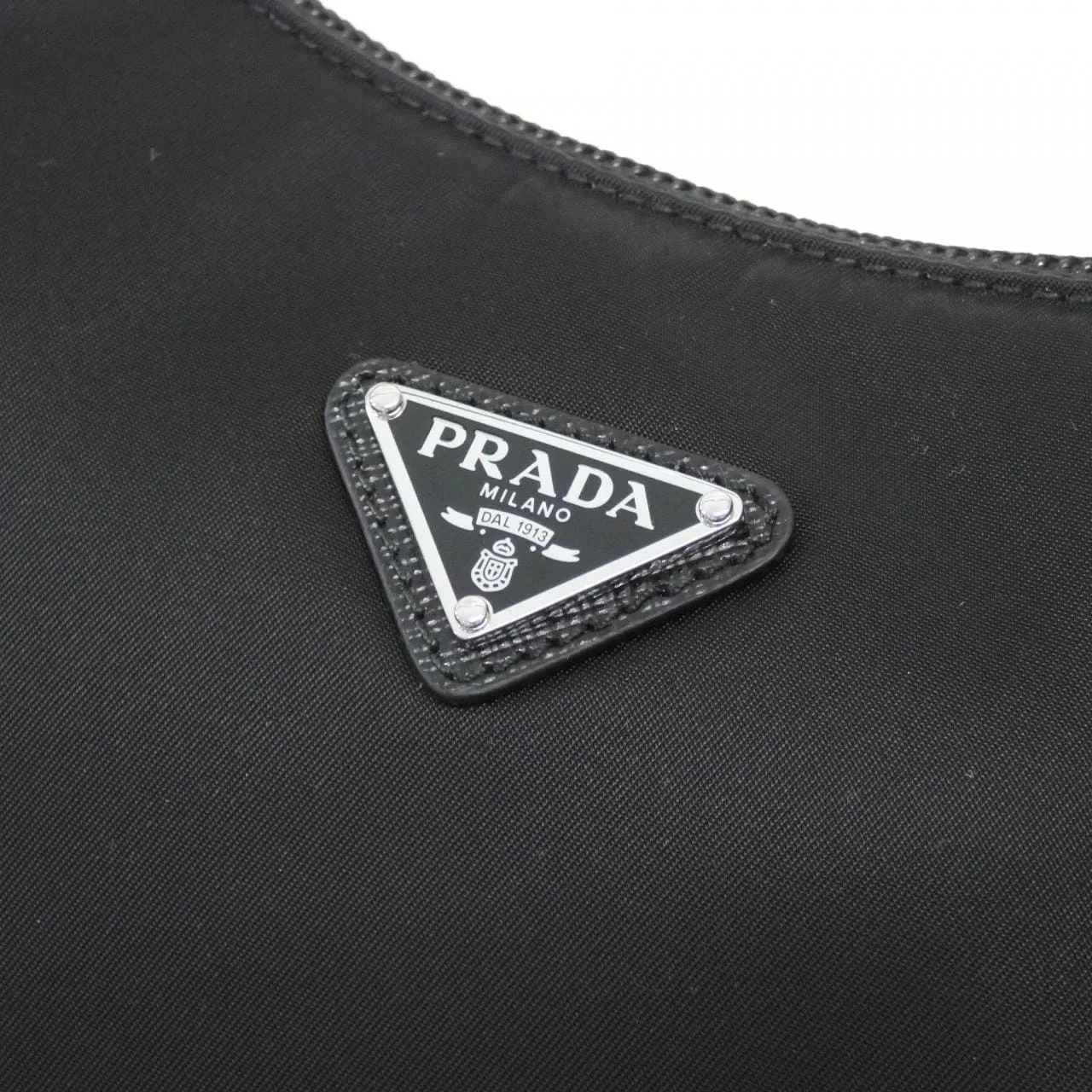 PRADA 1NE515 手提包 黑色 新品 - 縮圖 4