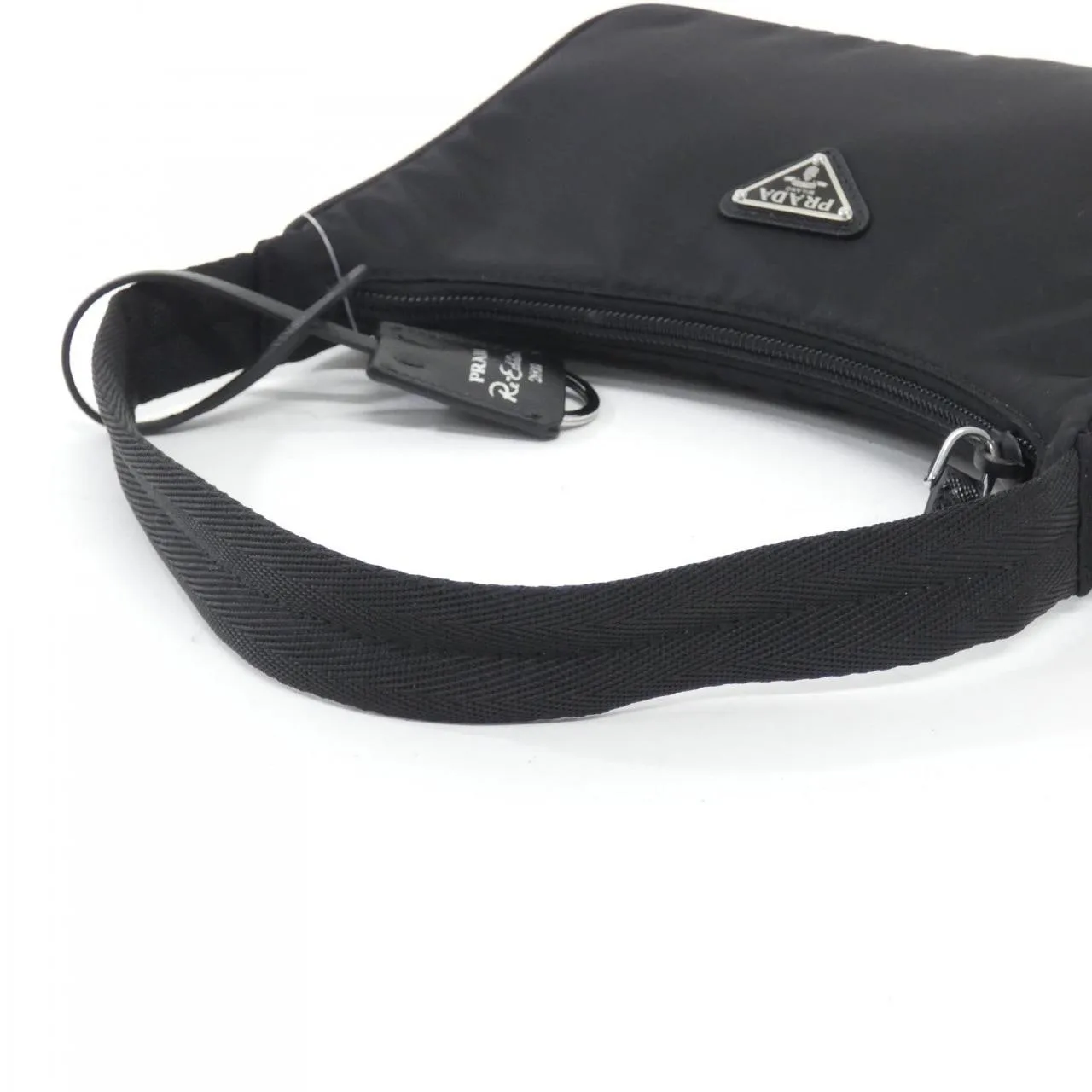 PRADA 1NE515 手提包 黑色 新品 - 縮圖 5