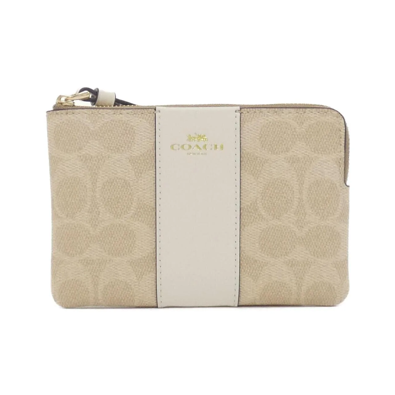 COACH CW854 小袋 帆布 Black