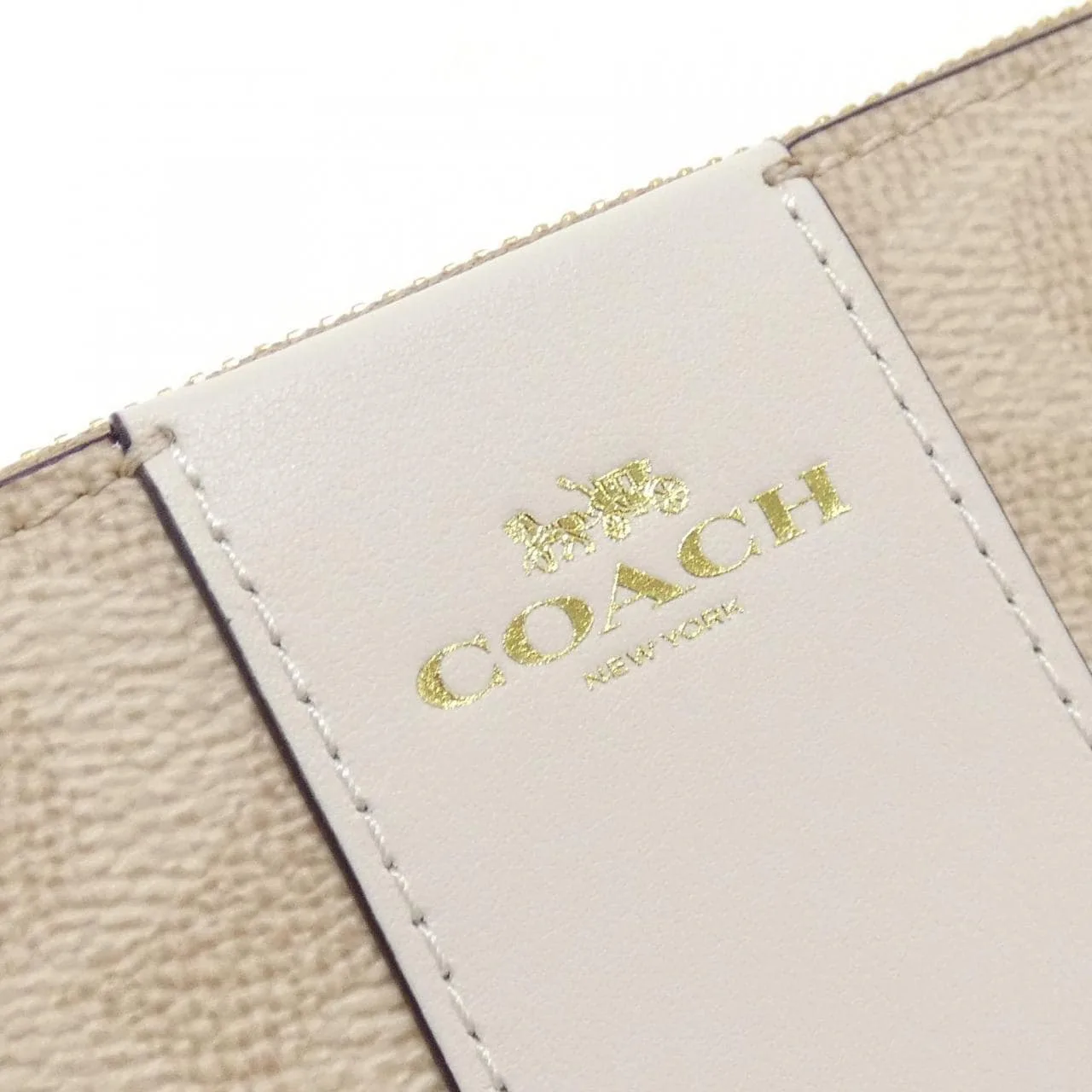 COACH CW854 小袋 帆布 黑色 帆布 新品 - 縮圖 4