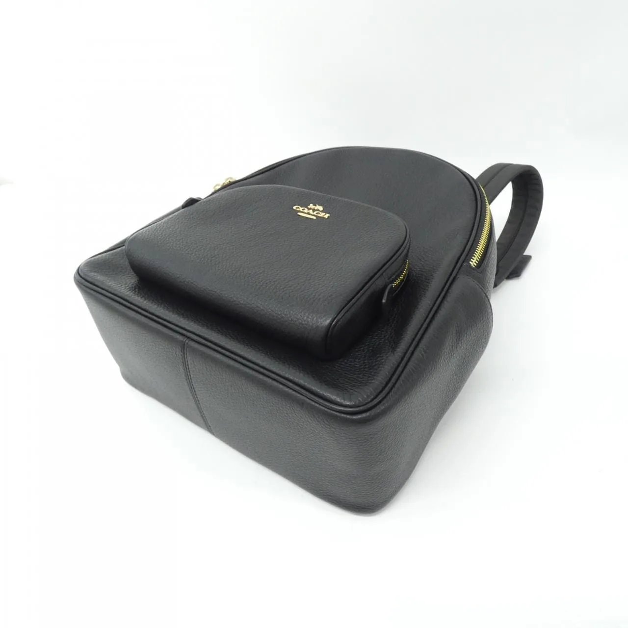 COACH 5666 背包 皮革 黑色 皮革 新品 - 縮圖 3