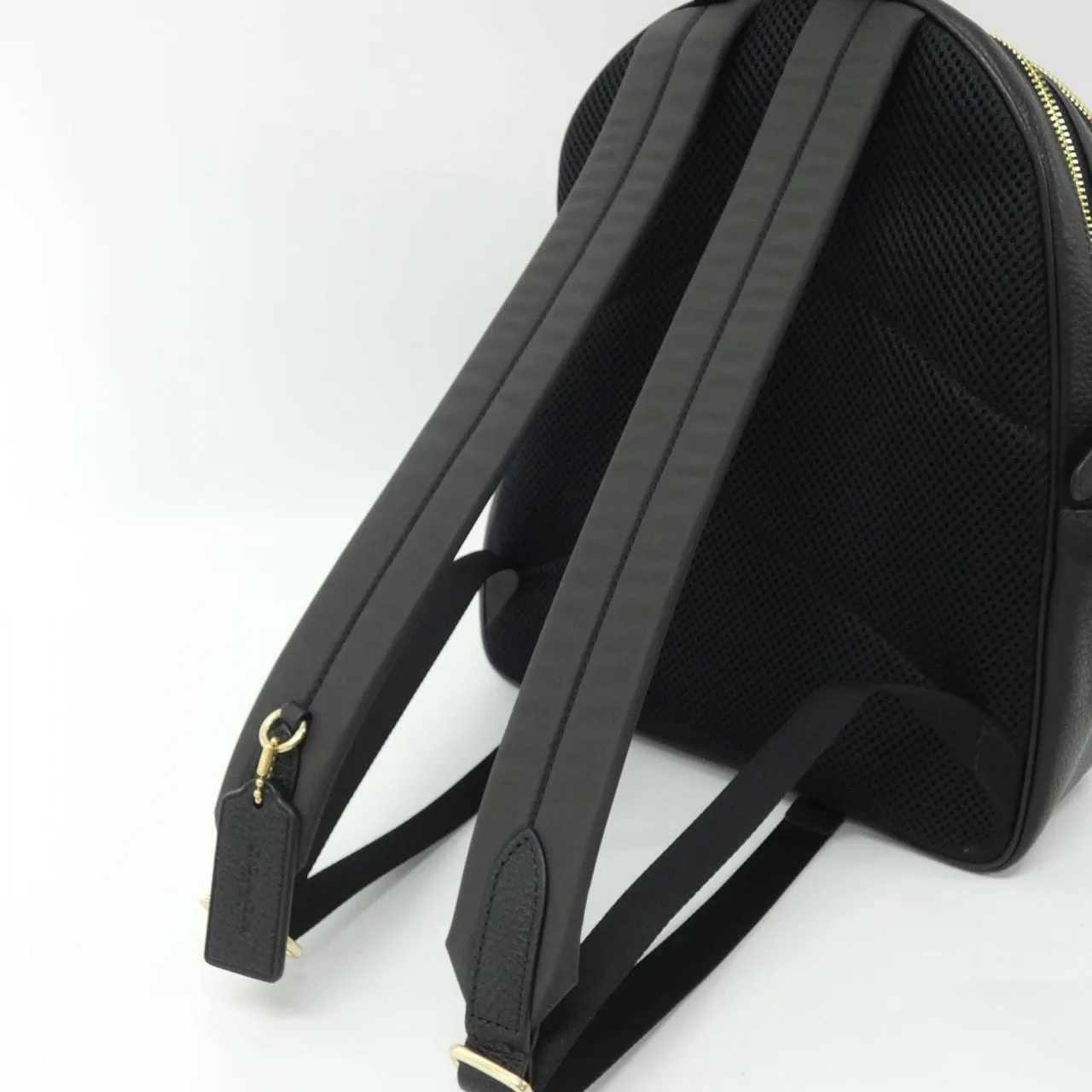 COACH 5666 背包 皮革 黑色 皮革 新品 - 縮圖 5