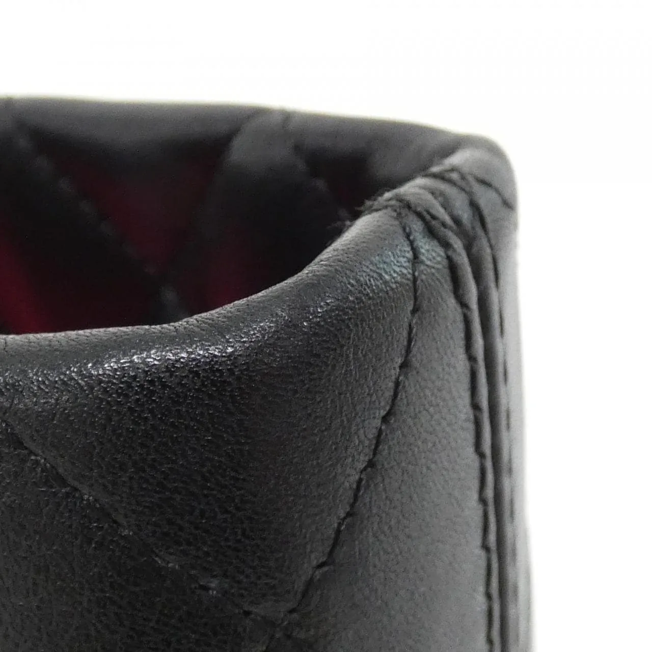 CHANEL Cambon 25167 Handbag Patent Leather 5