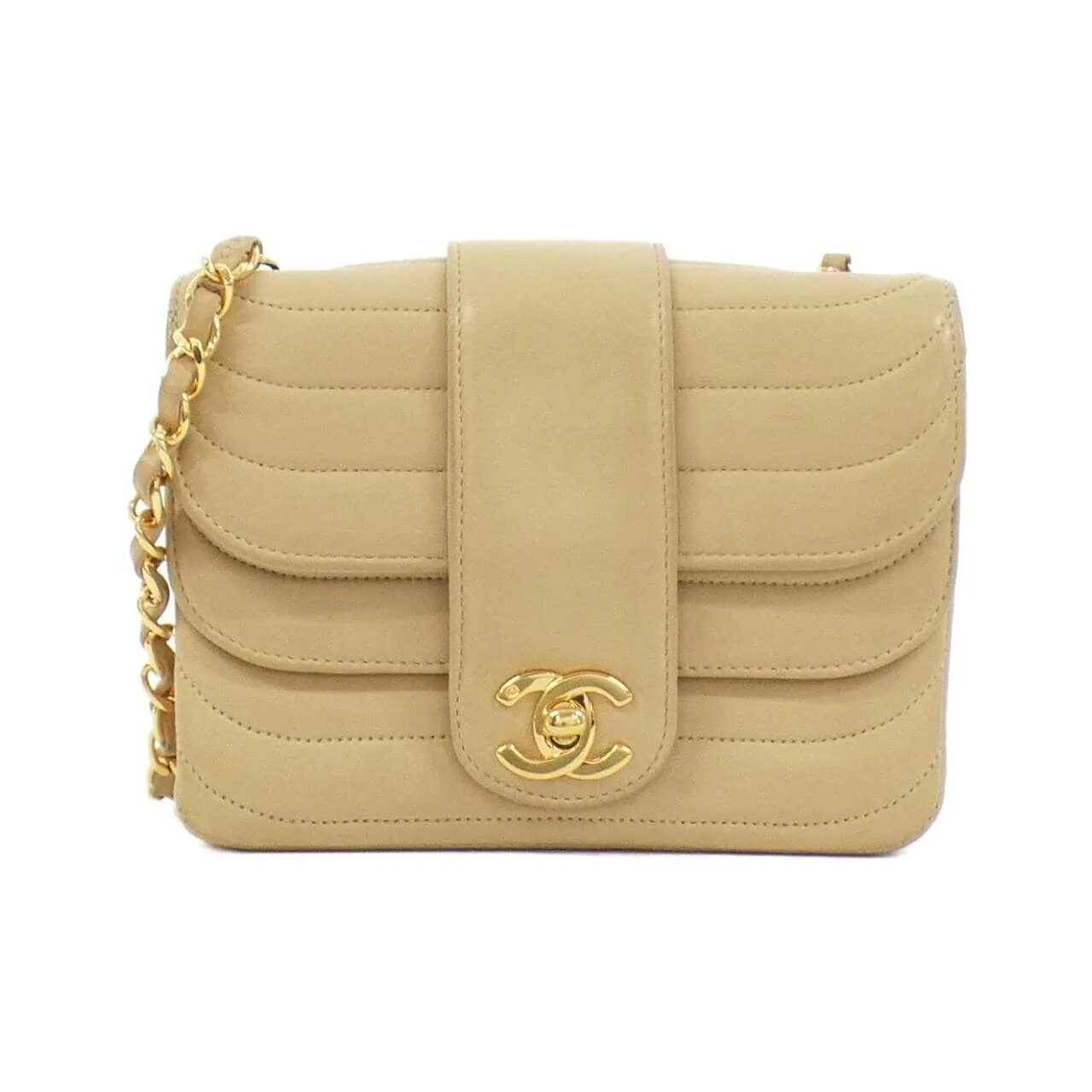 CHANEL Shoulder Lambskin