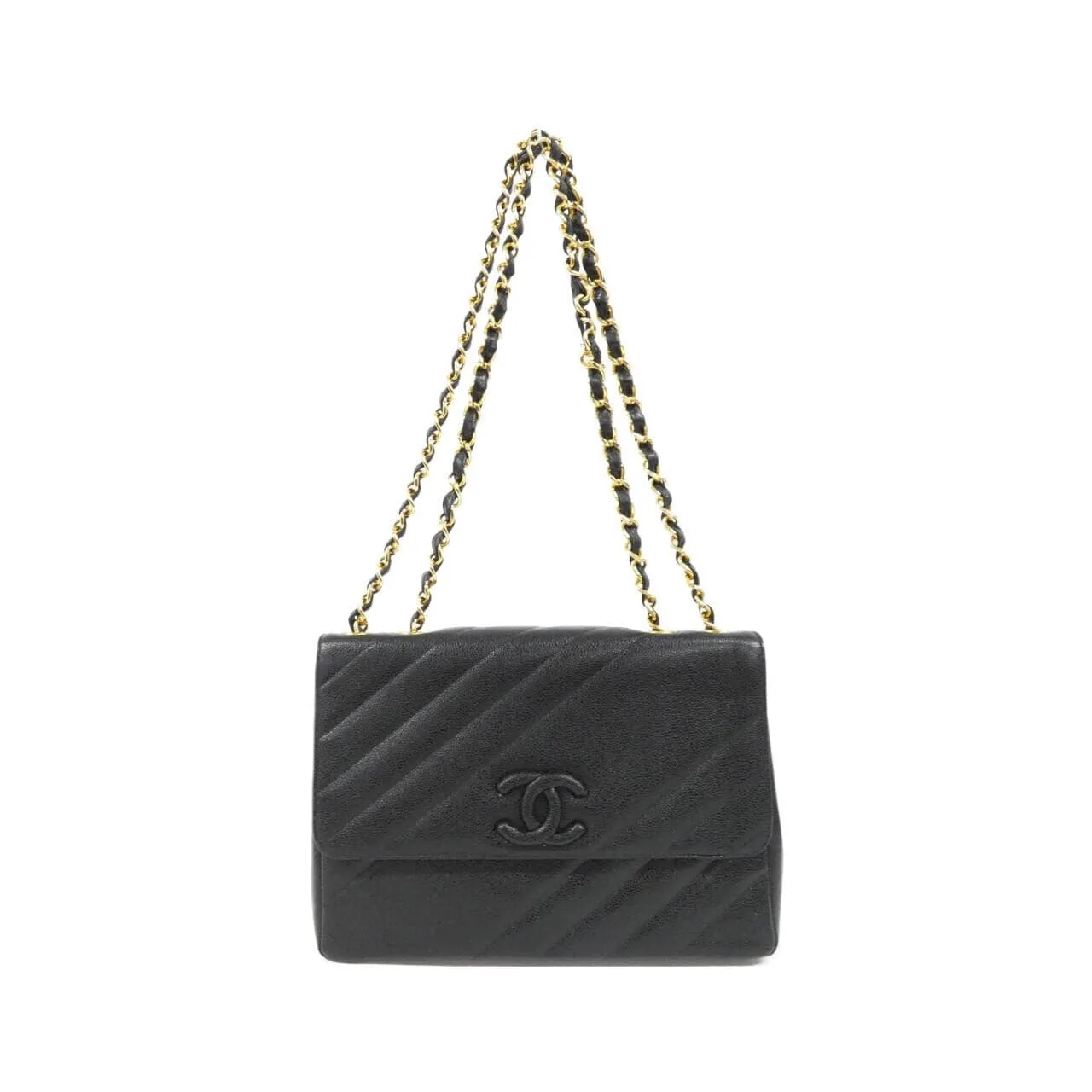 CHANEL 肩背包 荔枝紋牛皮
