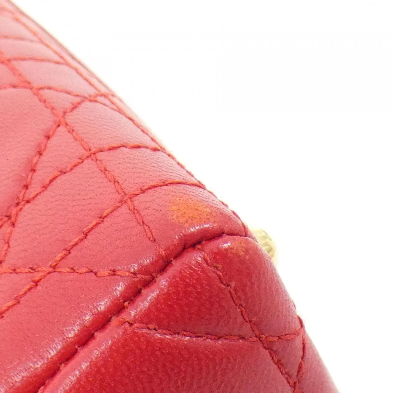 DIOR Lady Dior CAL44560 Handbag Lambskin Rouge Lambskin - Thumbnail 5