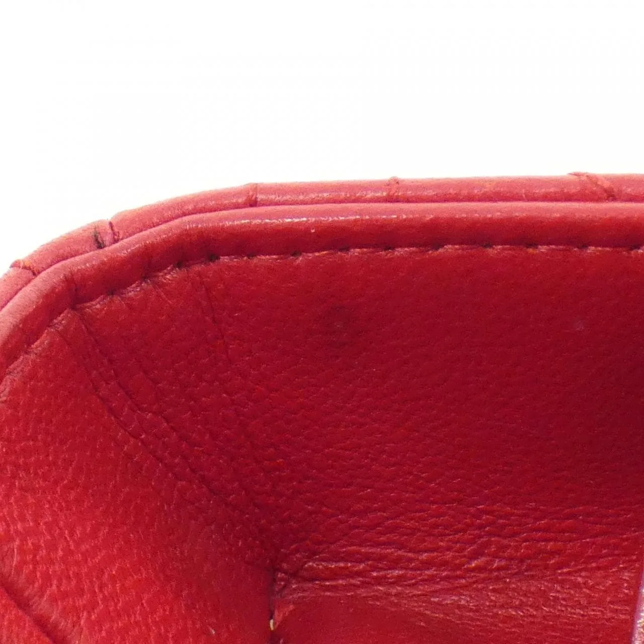 DIOR Lady Dior CAL44560 Handbag Lambskin Rouge Lambskin - Thumbnail 8