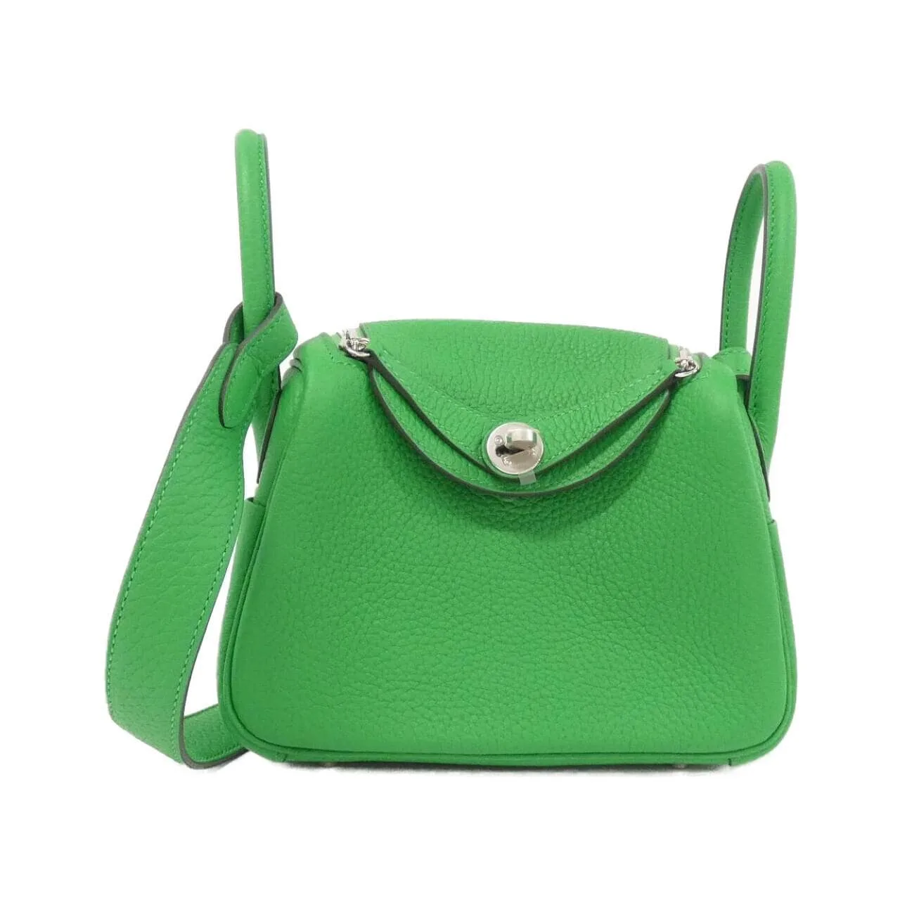 HERMES Lindy 085956CK Shoulder Clemence