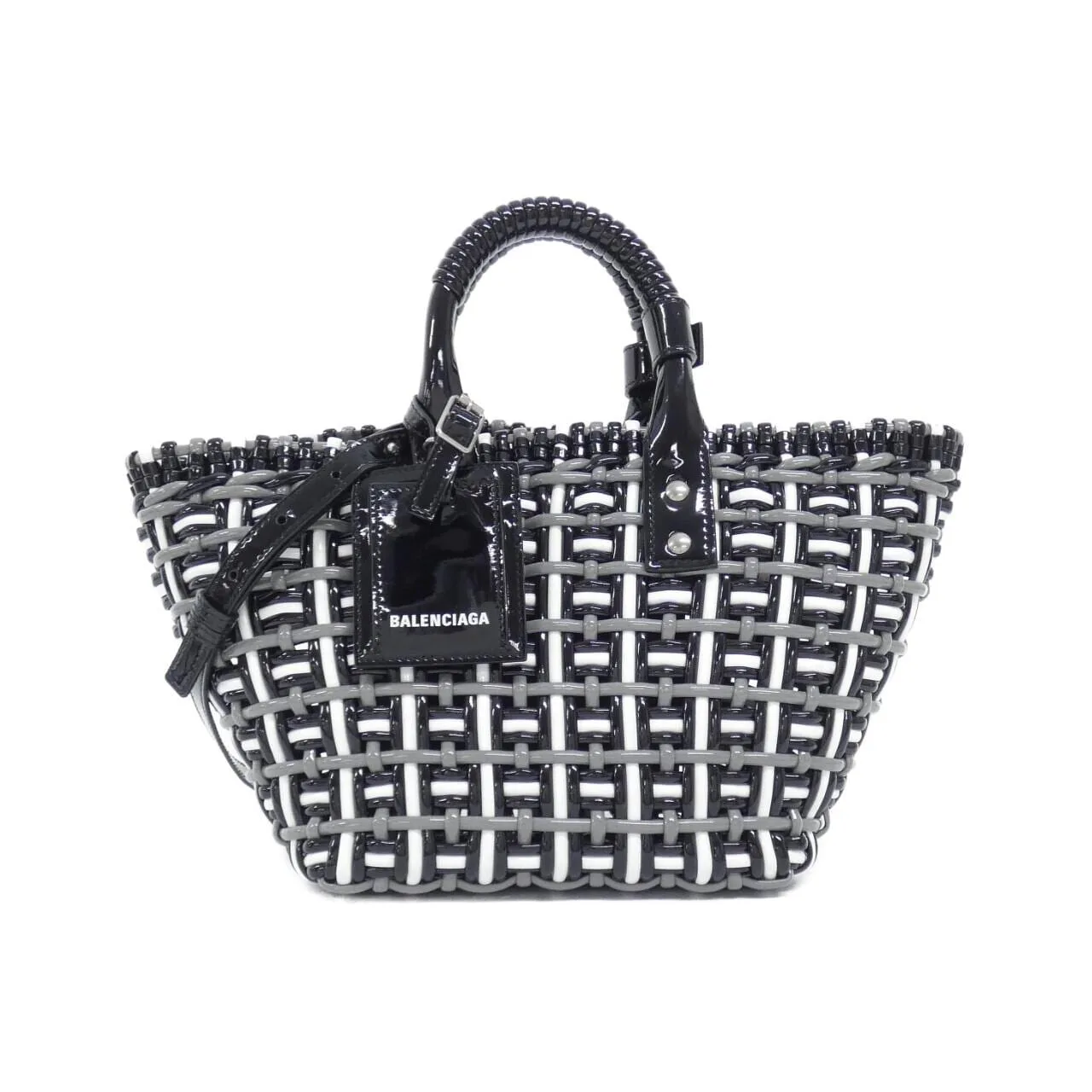 BALENCIAGA Bistro 671342 2IE6Y 手提包 漆皮