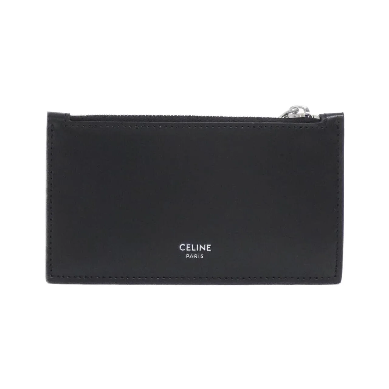 CELINE 10B682GC3 散紙包 帆布 黑色 帆布 新品 - 縮圖 2