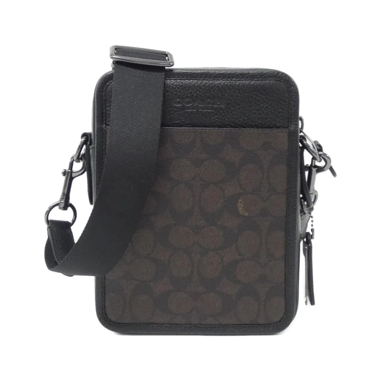 COACH CW388 肩背包 帆布 Black
