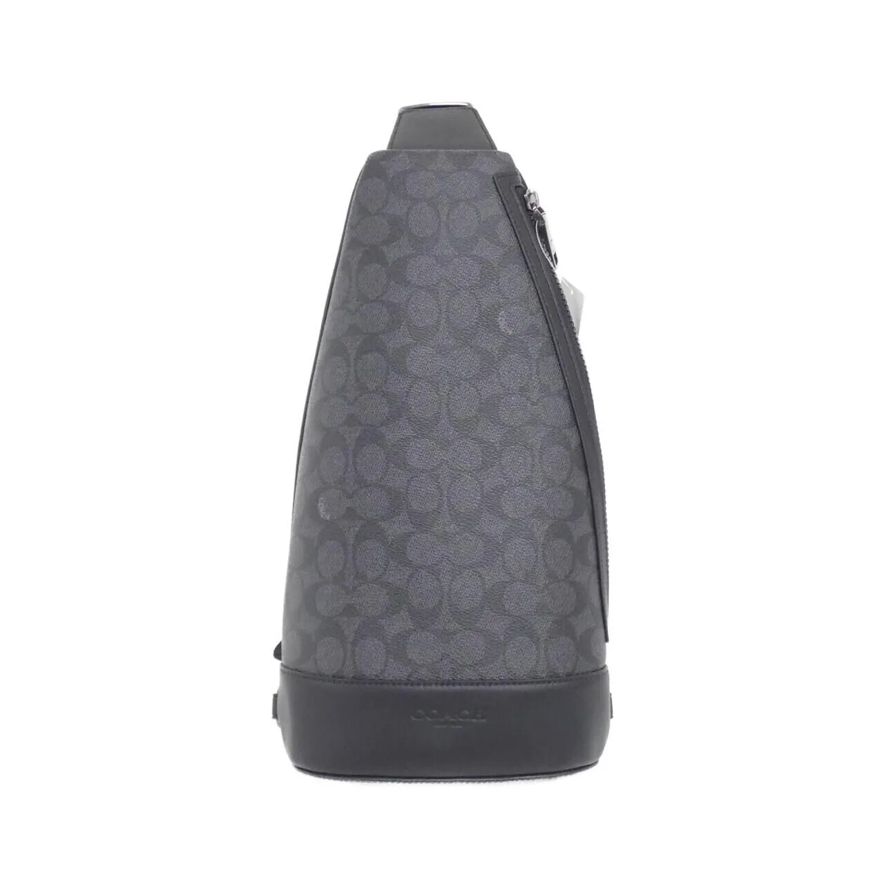 COACH CY801 肩背包 帆布 Black
