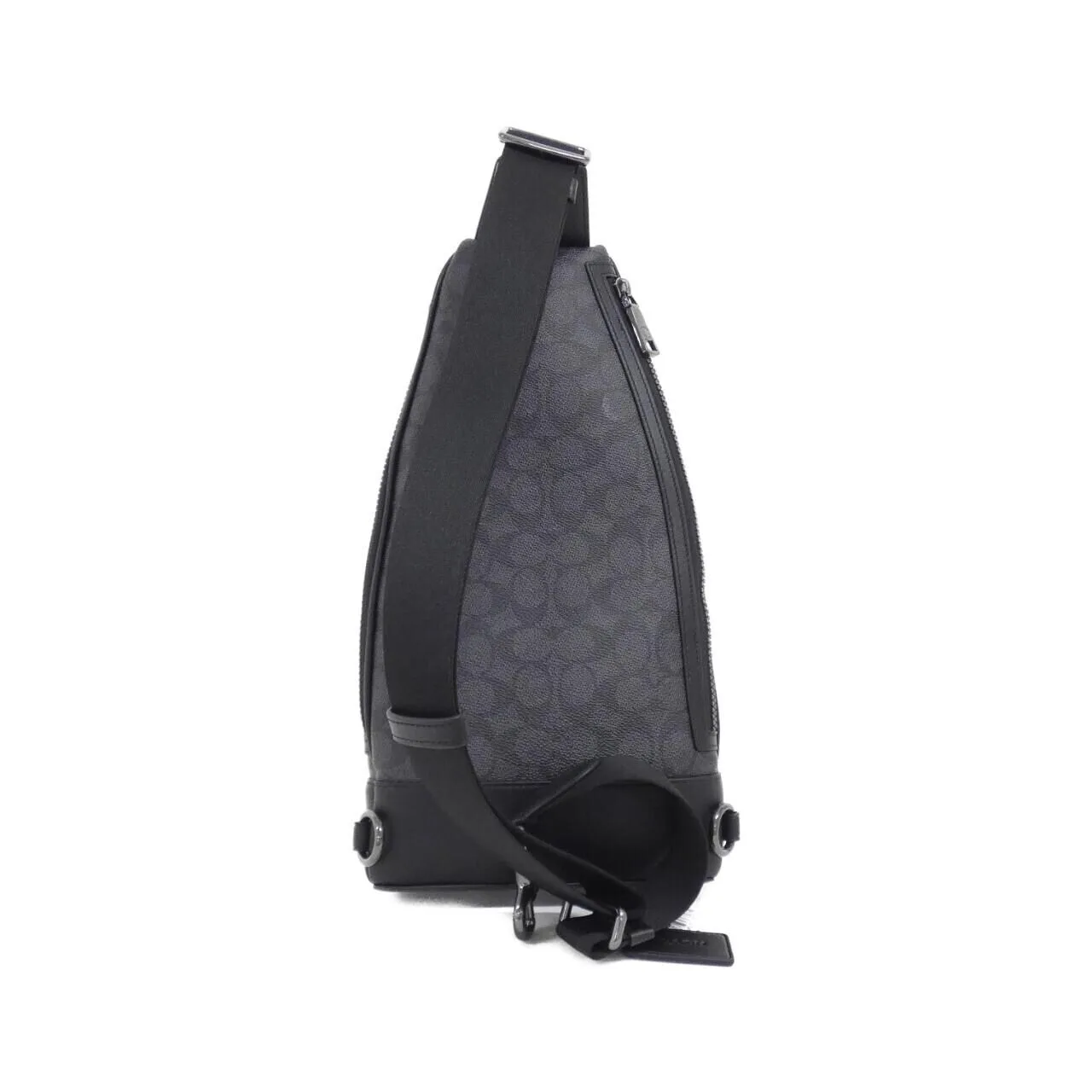 COACH CY801 肩背包 帆布 黑色 帆布 新品 - 縮圖 2