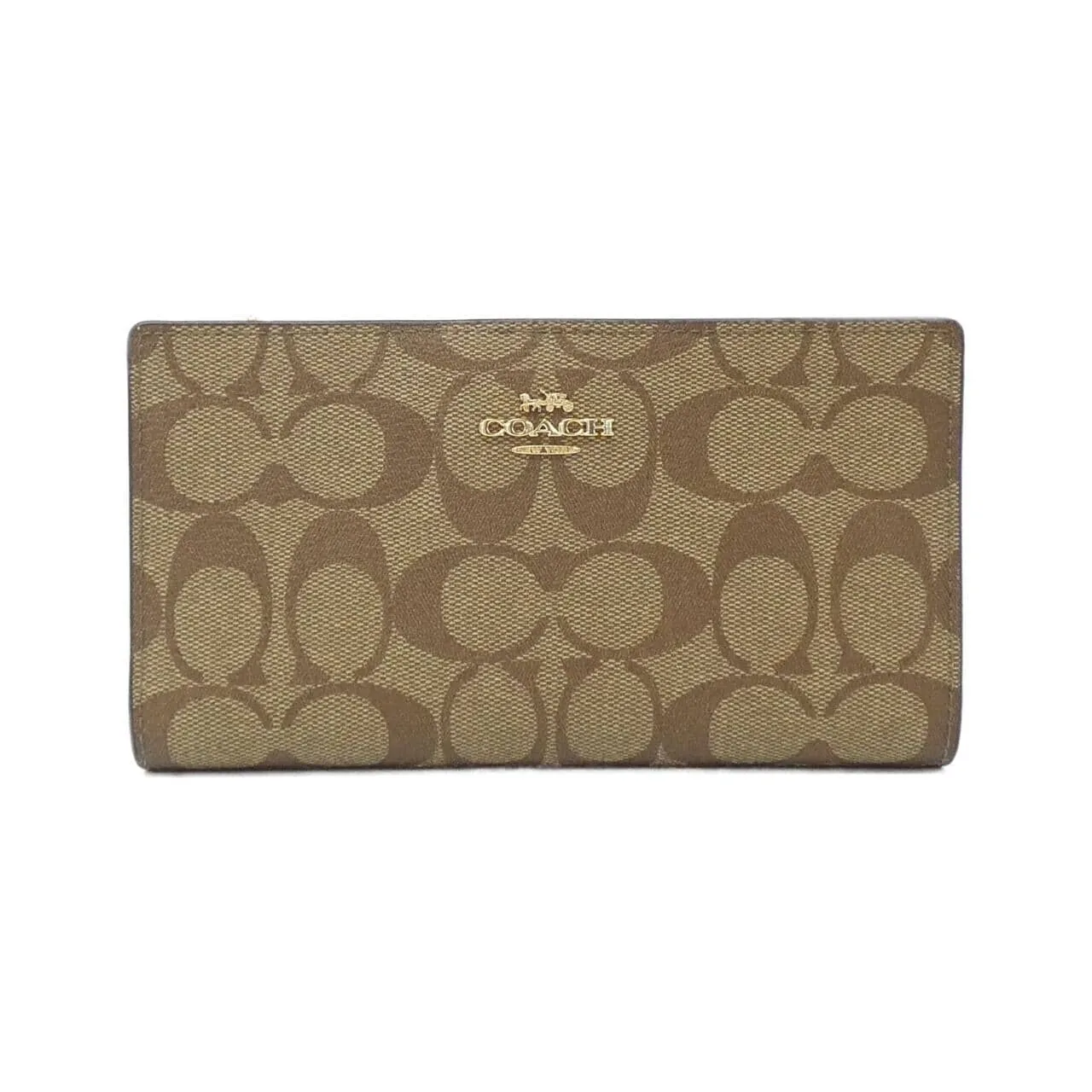 COACH C8714 Wallet Canvas Black