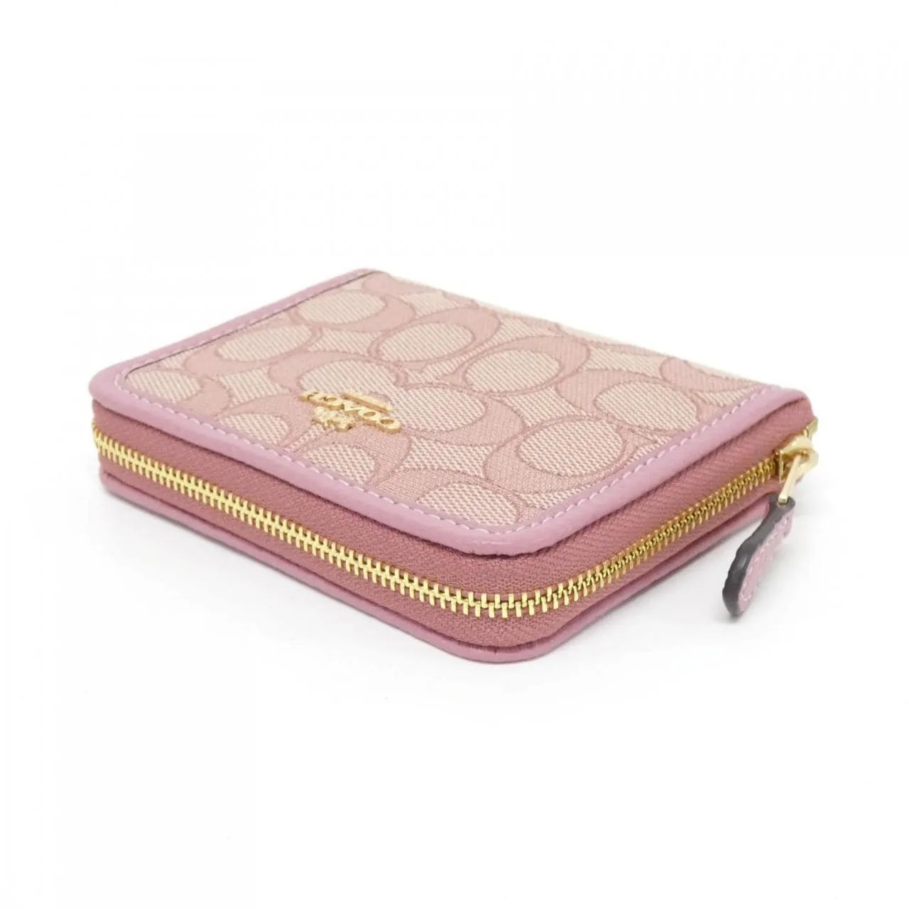 COACH CH389 Coin Case Canvas 3