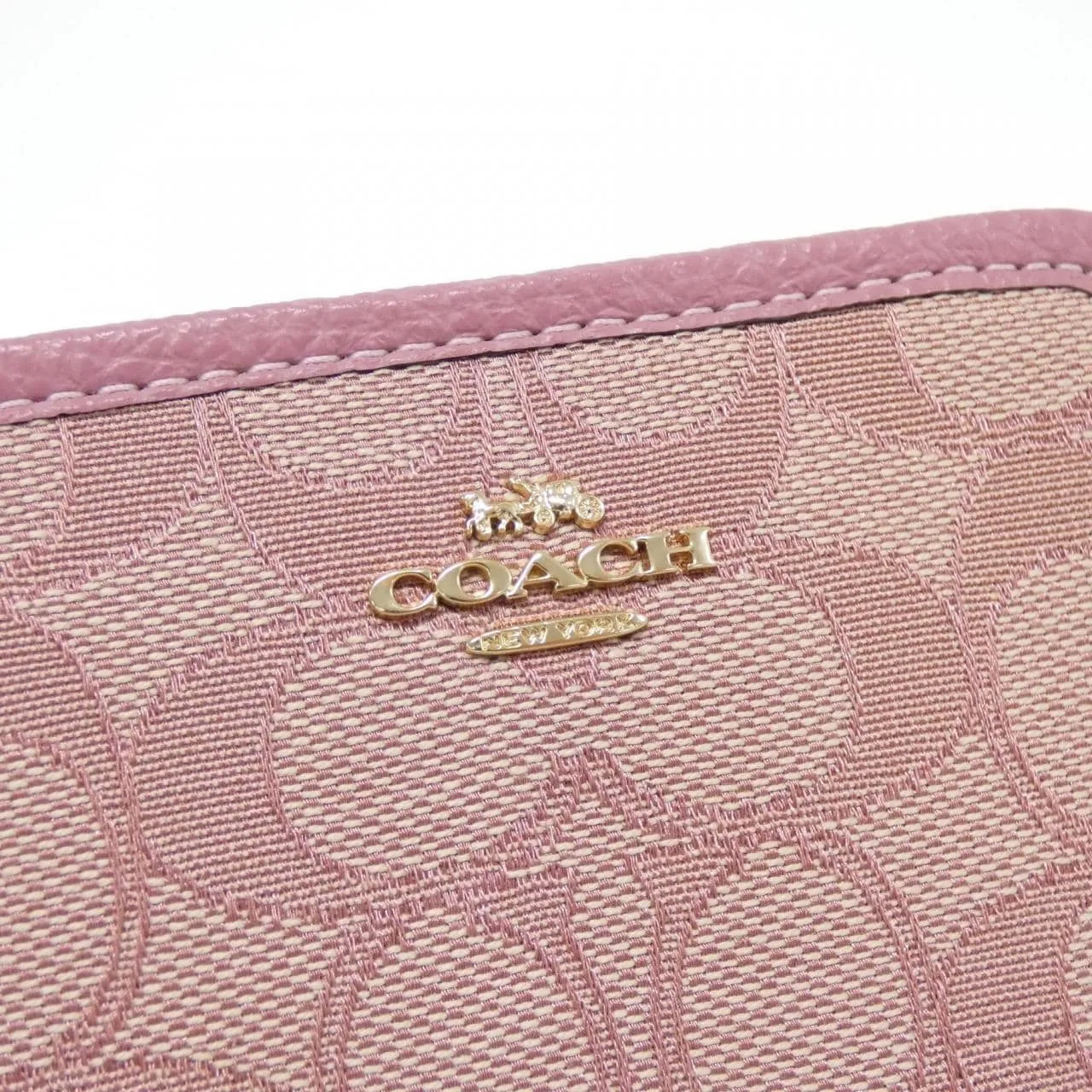 COACH CH389 Coin Case Canvas 4