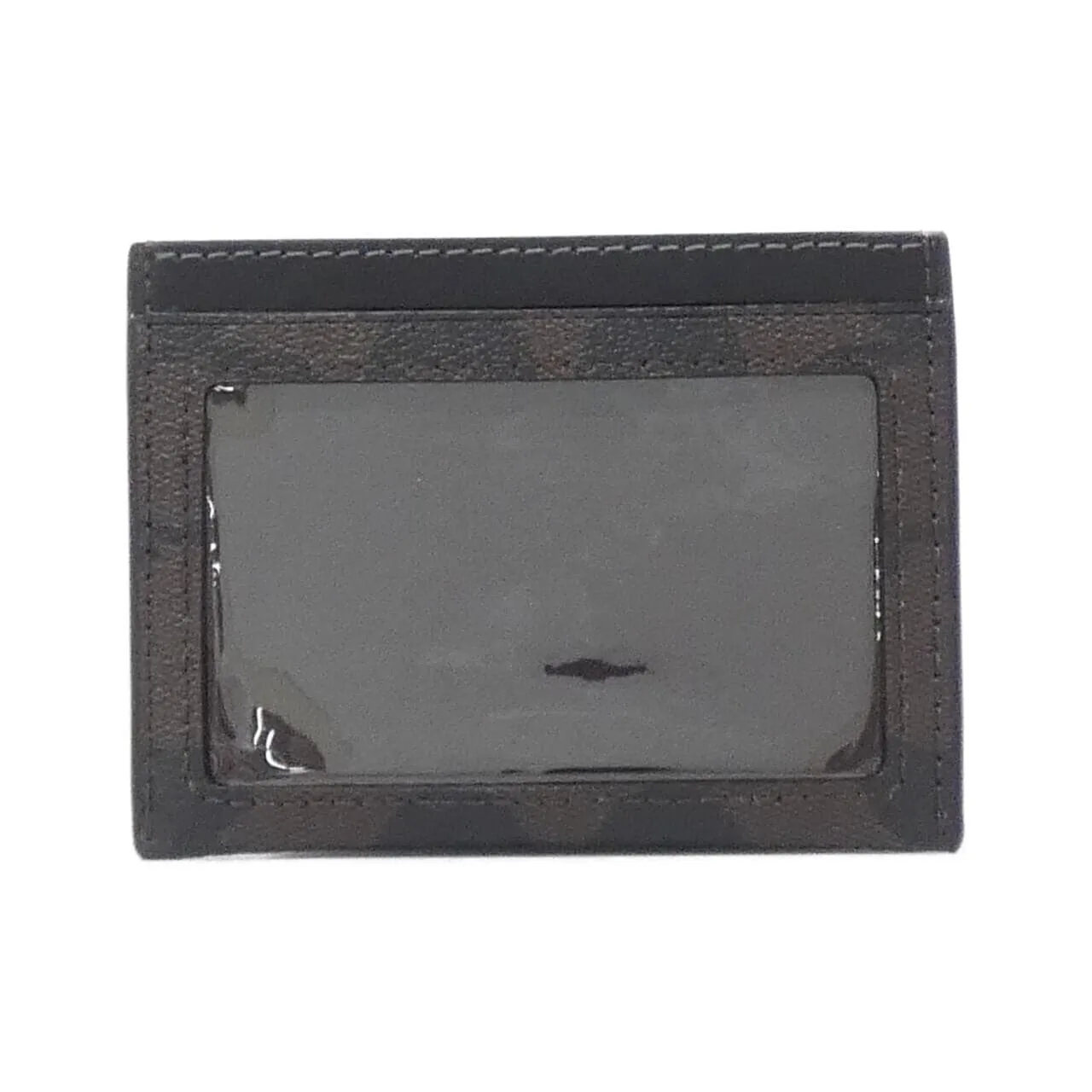 COACH CH415 Card Case Canvas 黑色 帆布 新品 - 縮圖 2