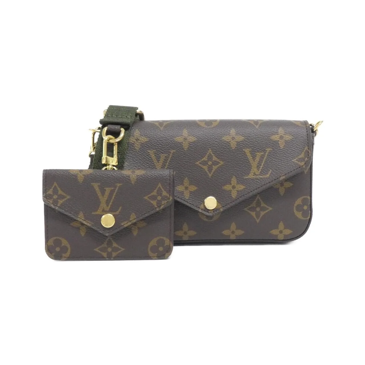 LOUIS VUITTON Pochette M80091 Shoulder Monogram