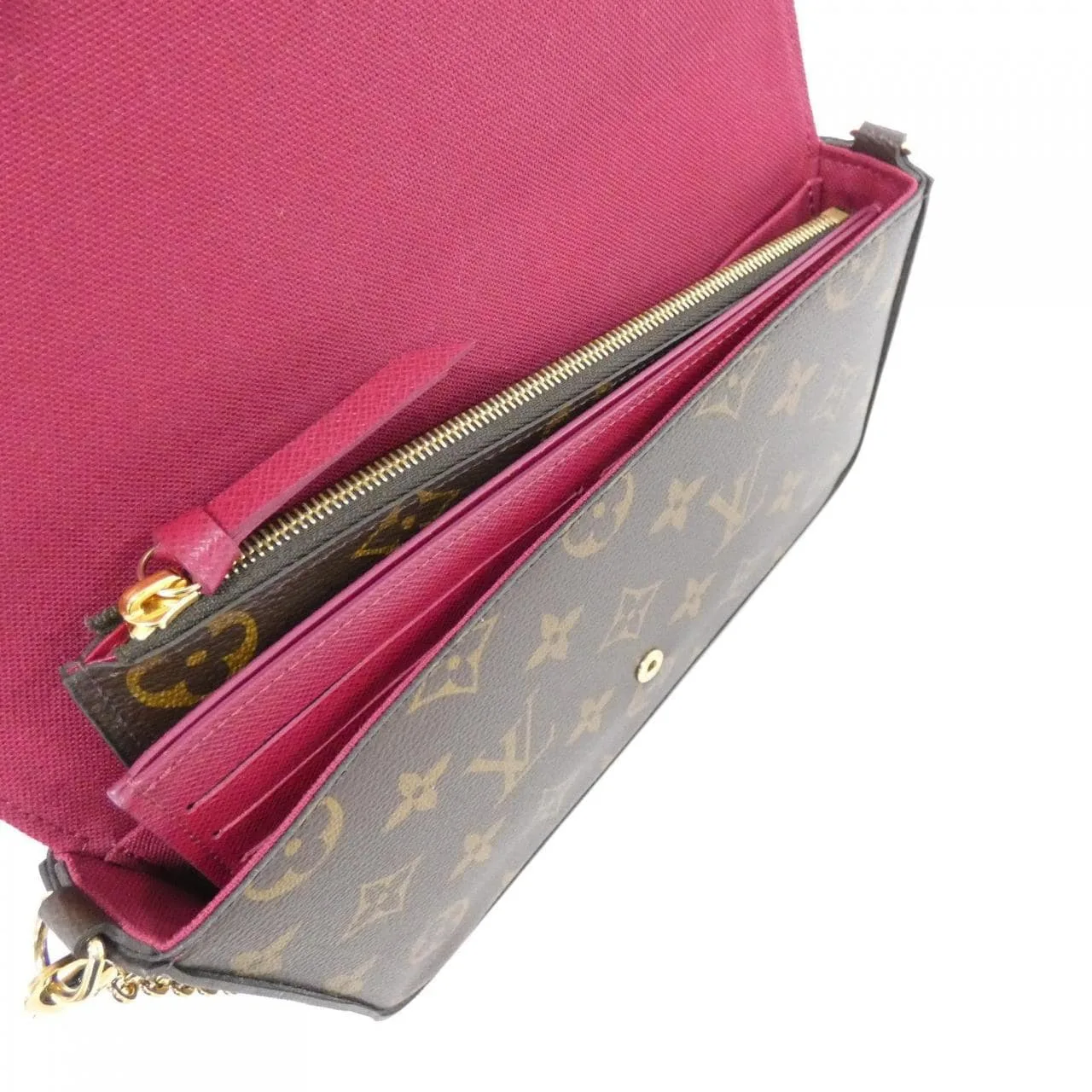 LOUIS VUITTON Pochette M61276 Shoulder Monogram 5