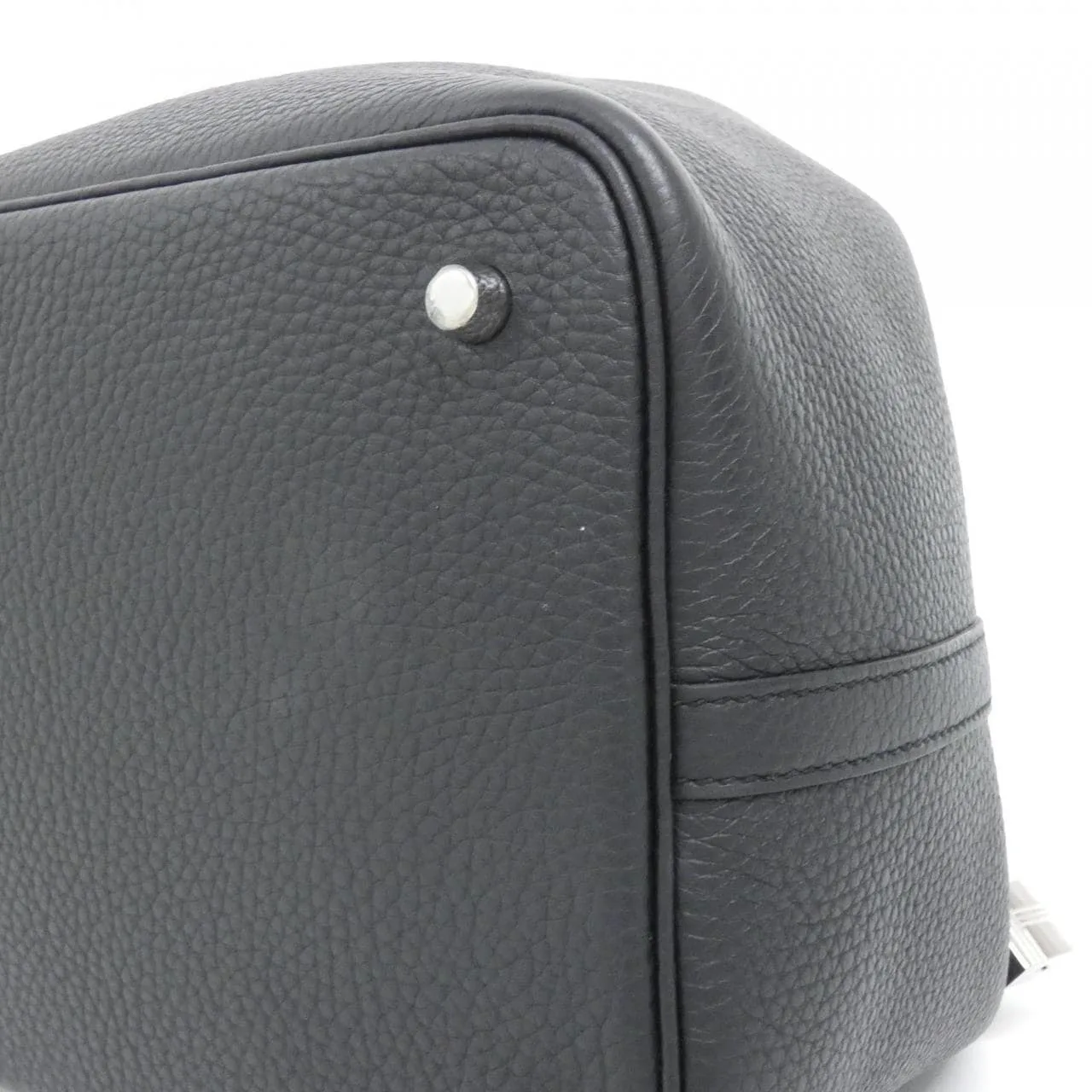HERMES Picotin 060991CK Handbag Clemence 2
