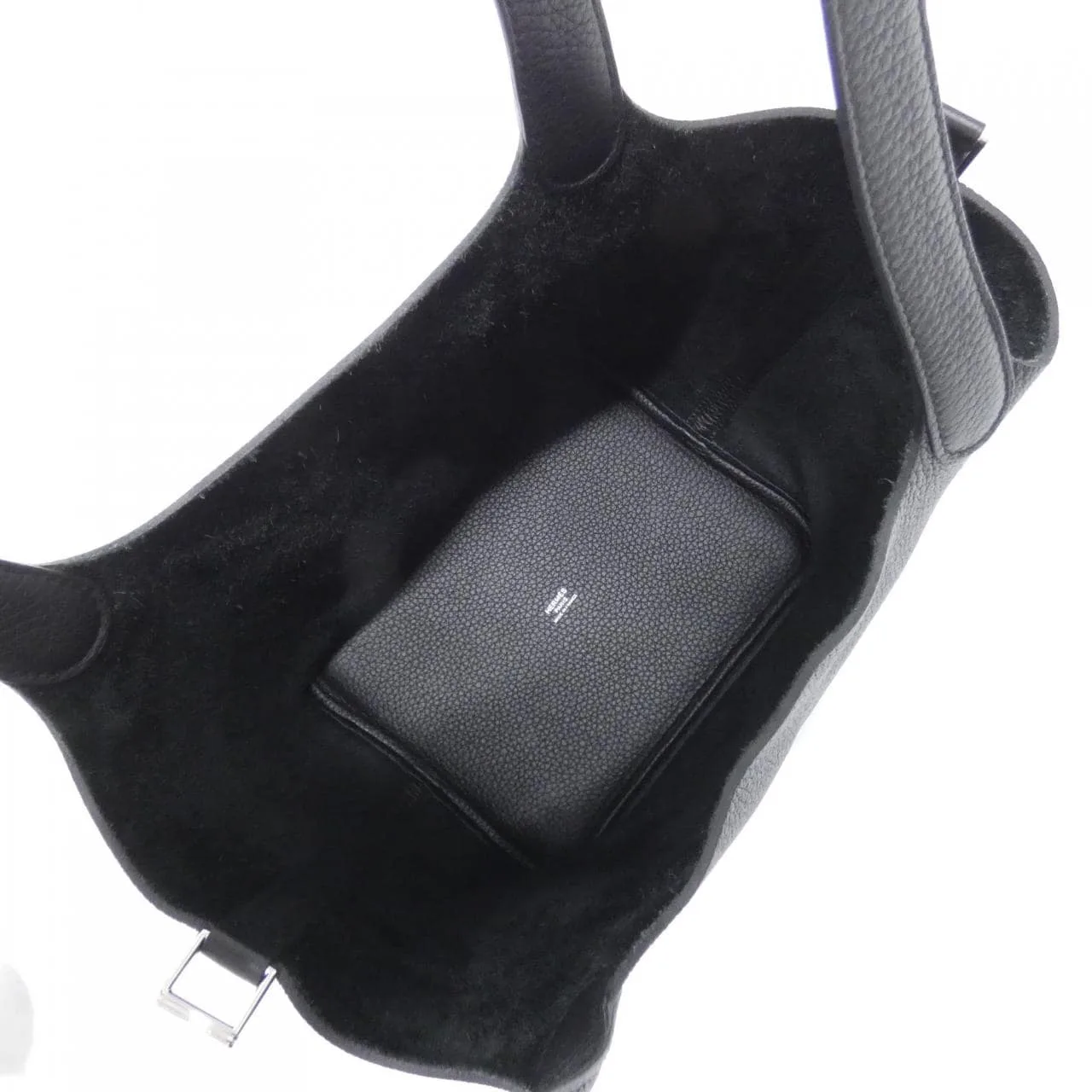 HERMES Picotin 060991CK Handbag Clemence 5