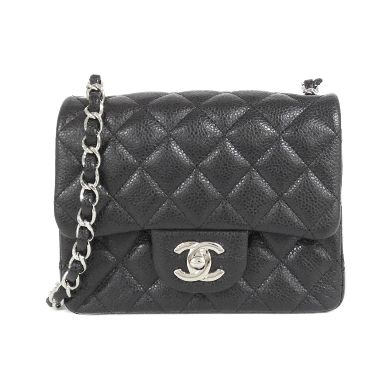 CHANEL Matelasse 35200 Shoulder Grained Calfskin