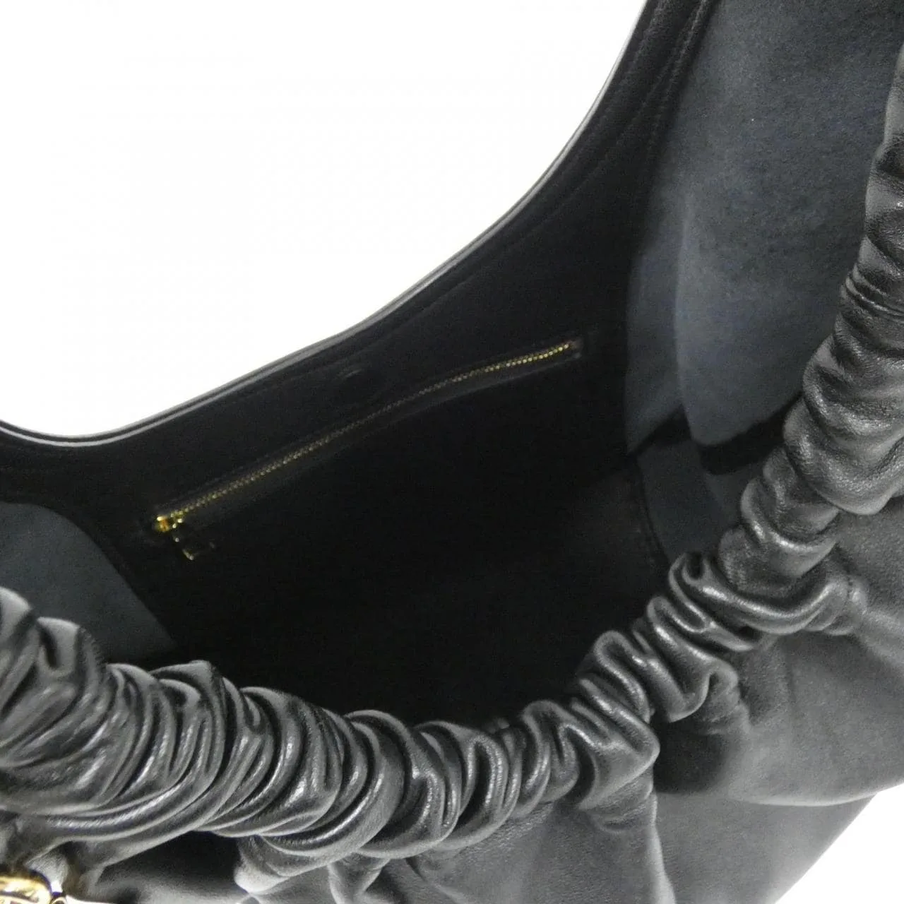 LOEWE A914Q37X01 Shoulder Lambskin Black Lambskin Rank A - Thumbnail 6