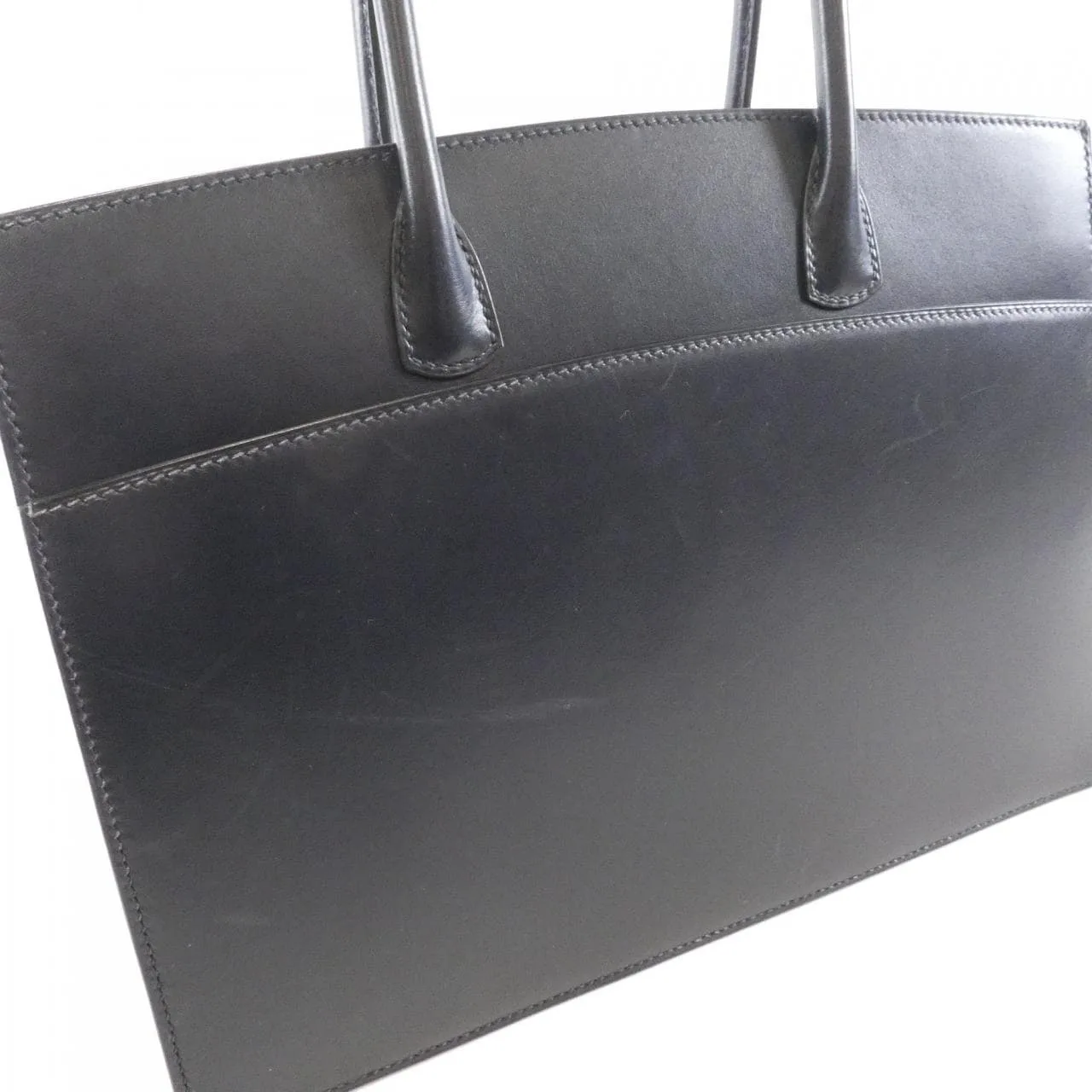 HERMES Kelly Handbag Box Calf 4