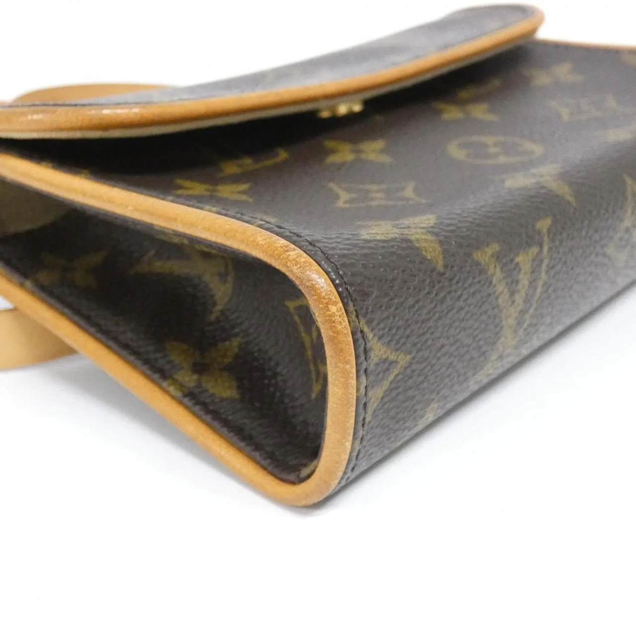 LOUIS VUITTON Pochette M51855+M67303 Belt Monogram 3