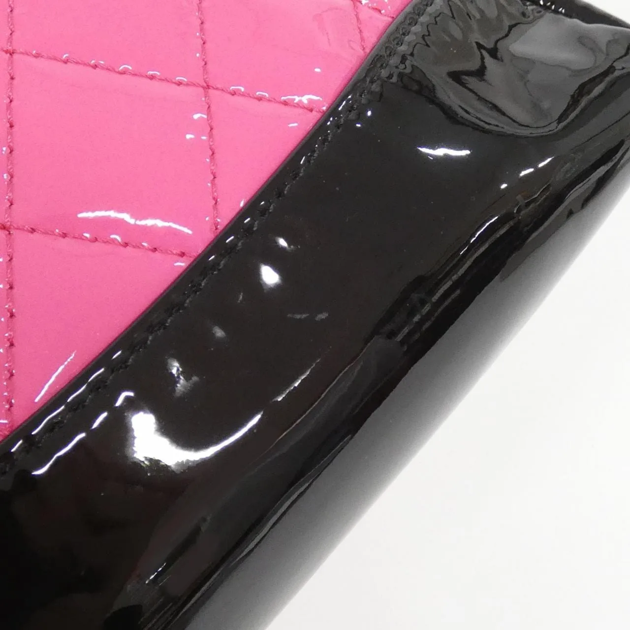 CHANEL AS4133 Handbag Patent Leather 4