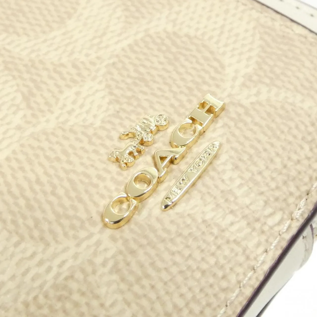 COACH CW883 Card Case Canvas 3