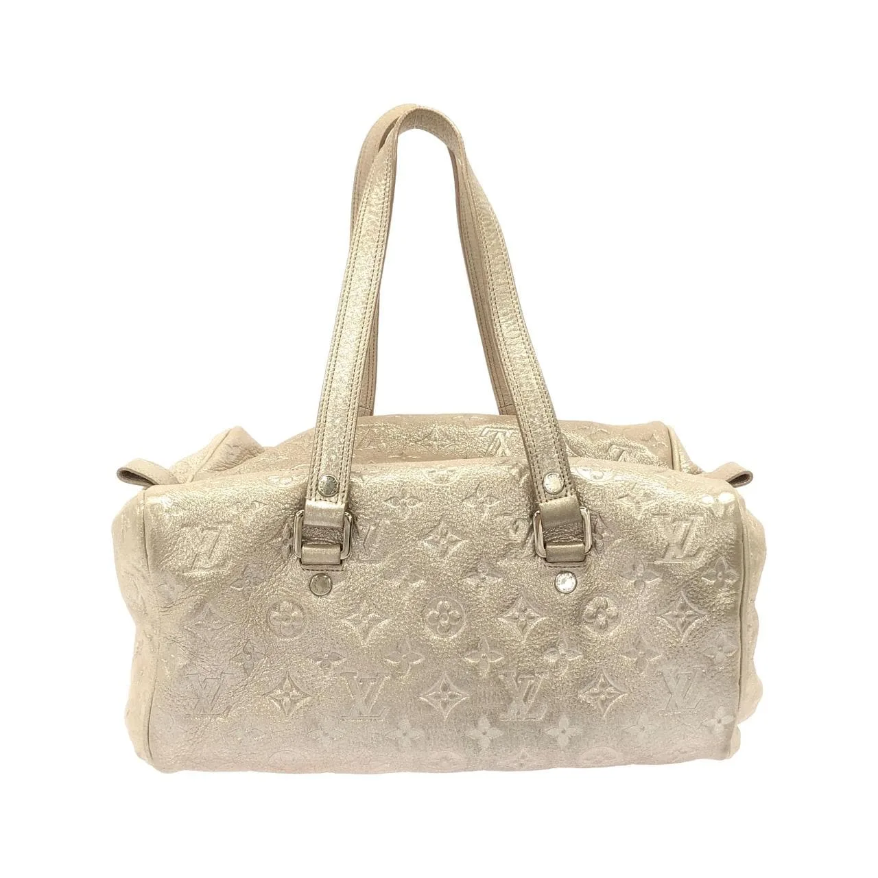 LOUIS VUITTON M95818 手提包 Monogram 黑色 Monogram 中古品A - 縮圖 2