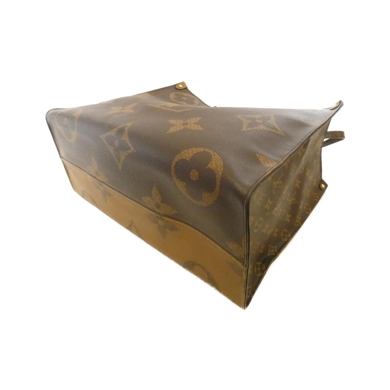 LOUIS VUITTON OnTheGo M44576 Handbag Monogram 黑色 Monogram 中古品B - 縮圖 3