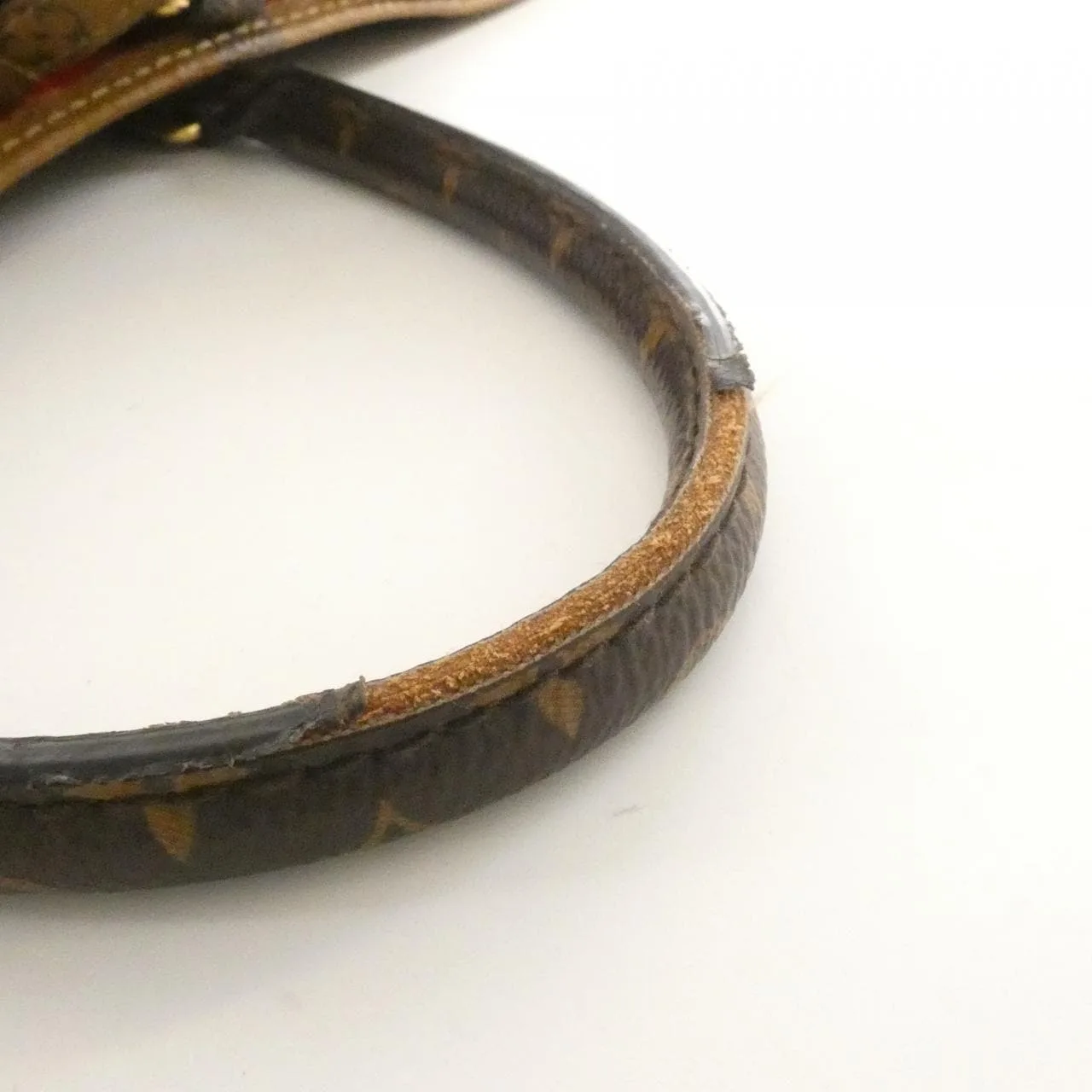 LOUIS VUITTON OnTheGo M44576 Handbag Monogram 黑色 Monogram 中古品B - 縮圖 7