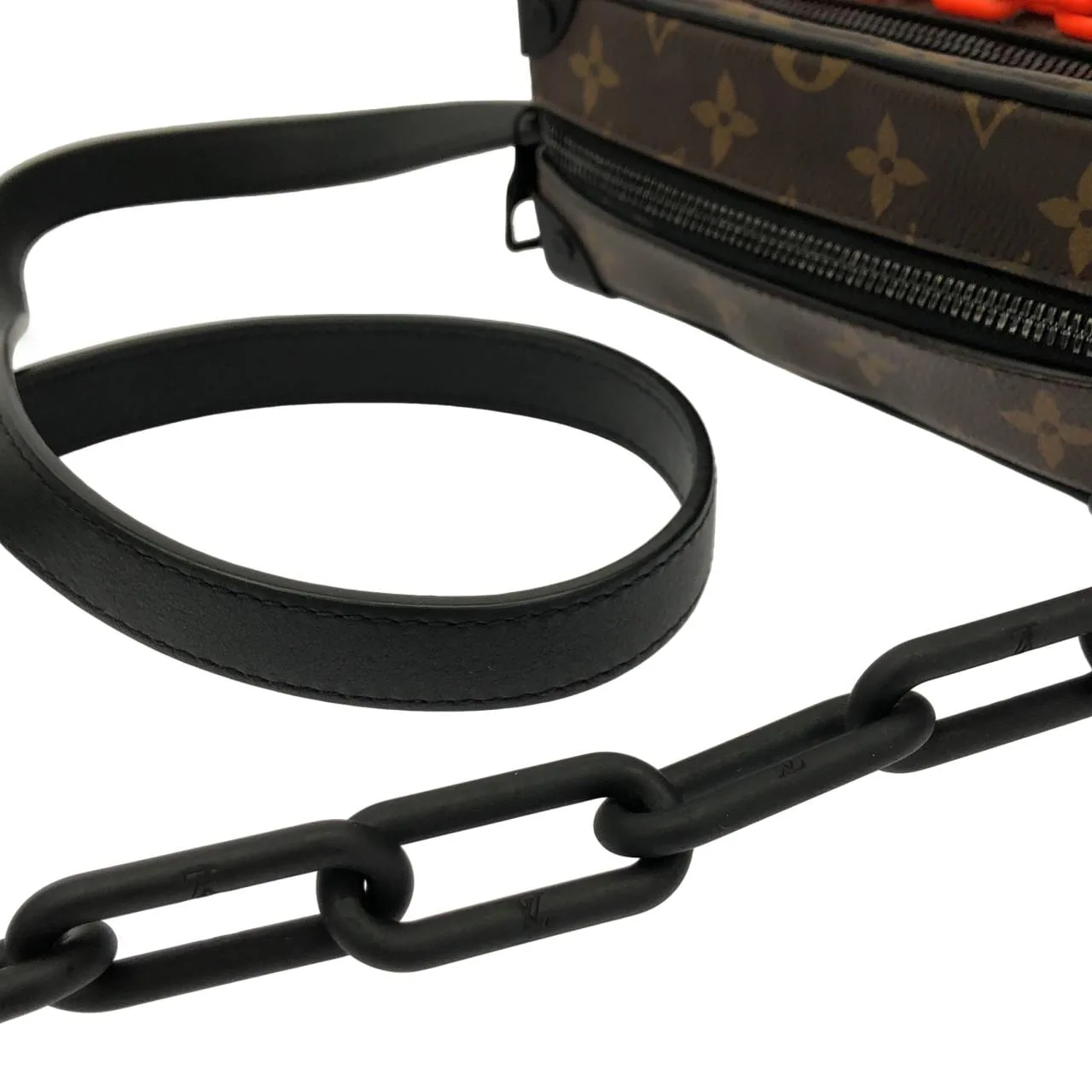 LOUIS VUITTON Soft Trunk M44480 肩背包 Monogram 黑色 Monogram 中古品A - 縮圖 6
