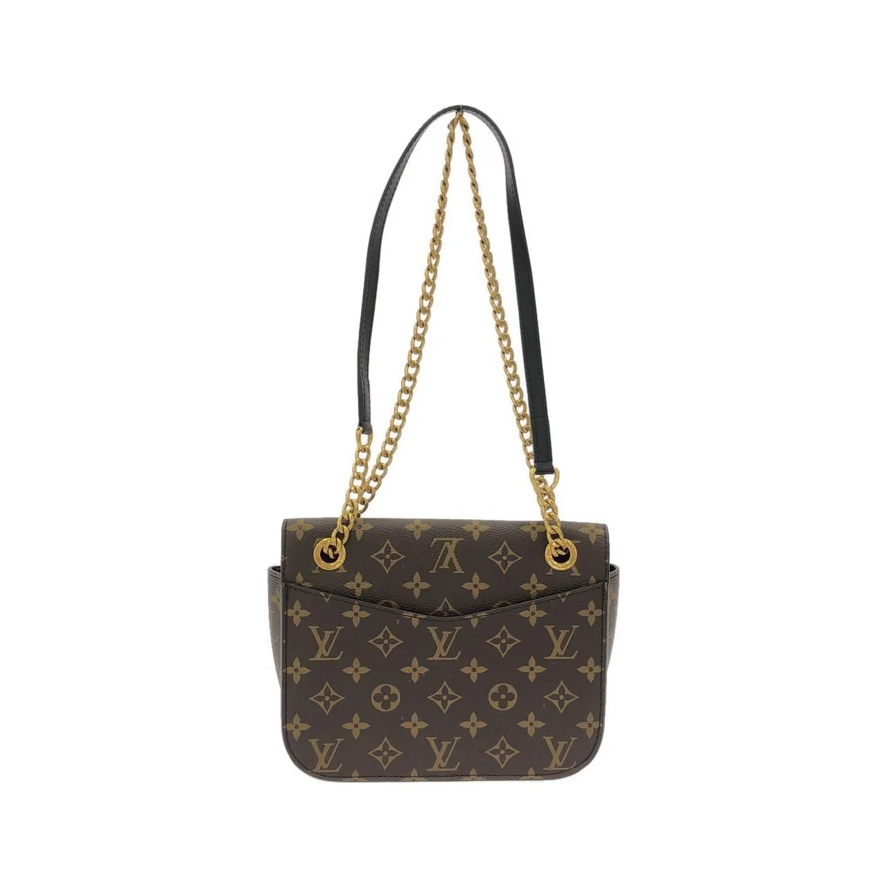 LOUIS VUITTON M45592 肩背包 Monogram 黑色 Monogram 中古品A - 縮圖 2