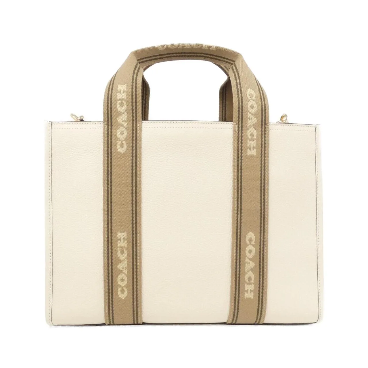COACH CBM10 手提包 皮革 黑色 皮革 新品 - 縮圖 2