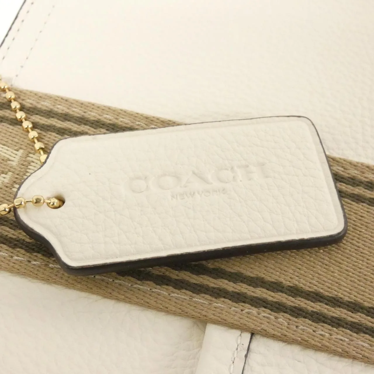 COACH CBM10 手提包 皮革 黑色 皮革 新品 - 縮圖 4
