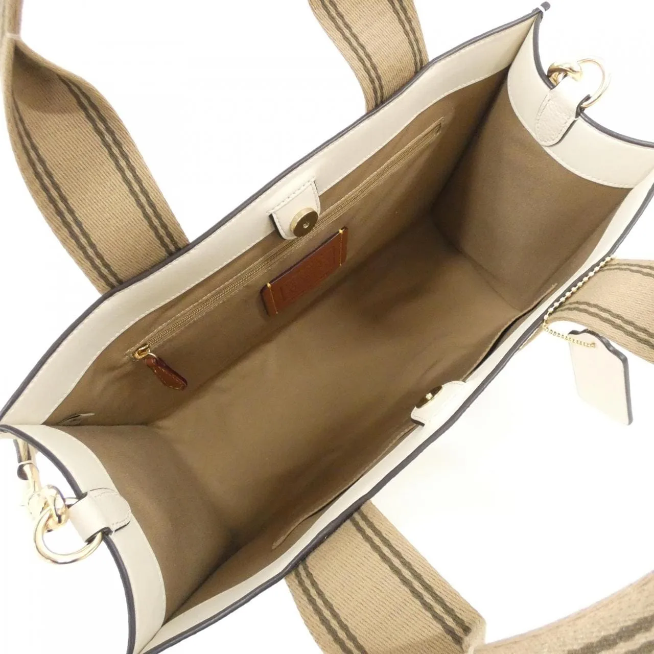 COACH CBM10 手提包 皮革 黑色 皮革 新品 - 縮圖 6